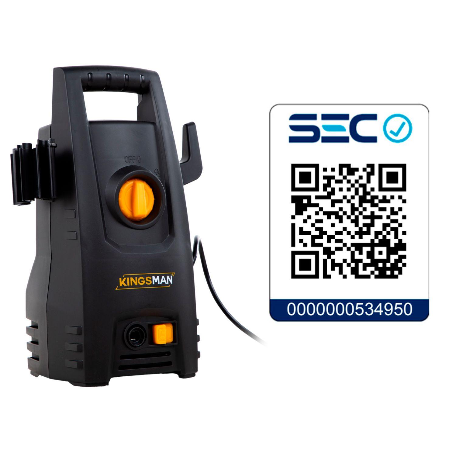 Hidrolavadora Electrica Portatil 1300 Psi 1200w + Accesorios-1