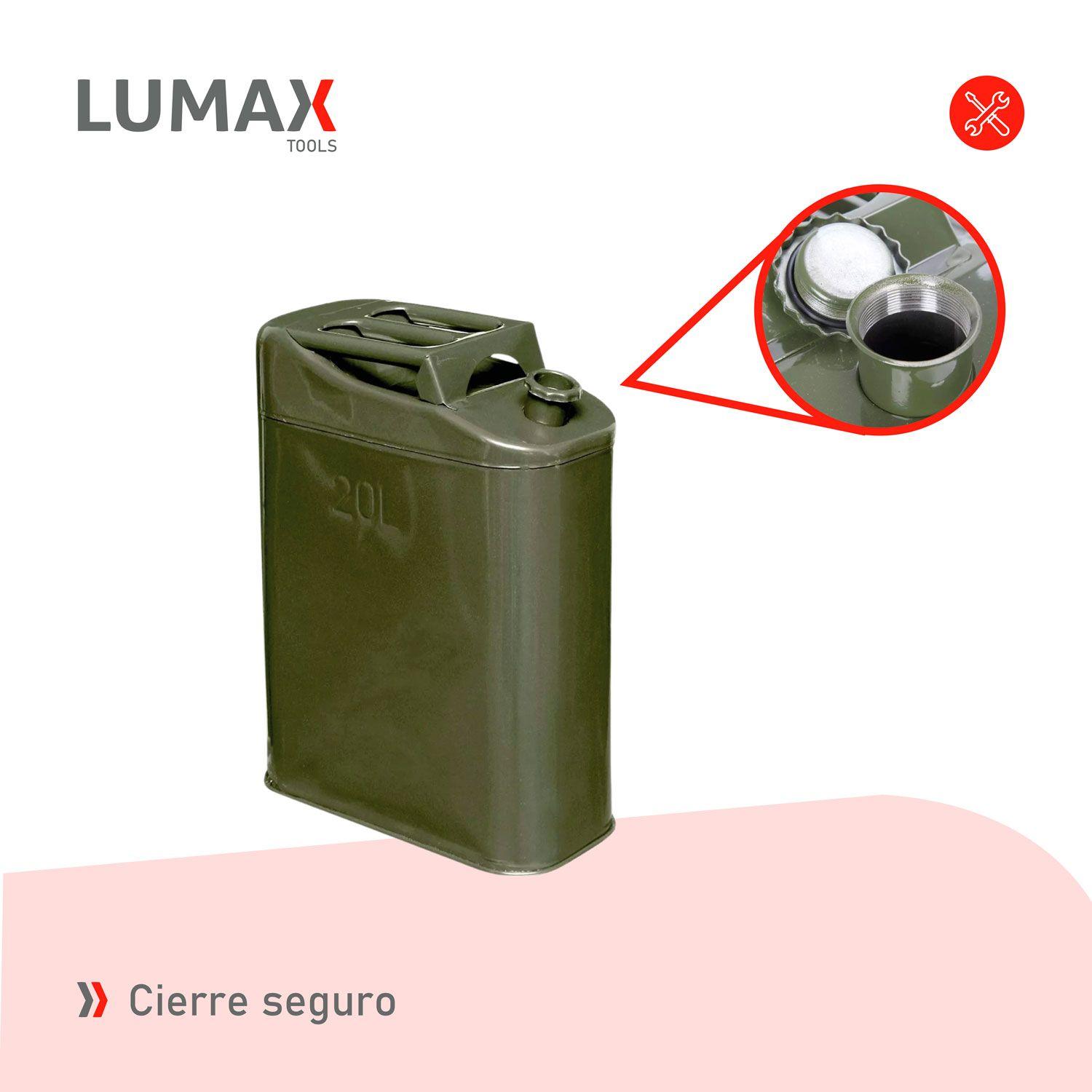 Bidón Metálico 20 Litros Combustible Bencina Diesel-4