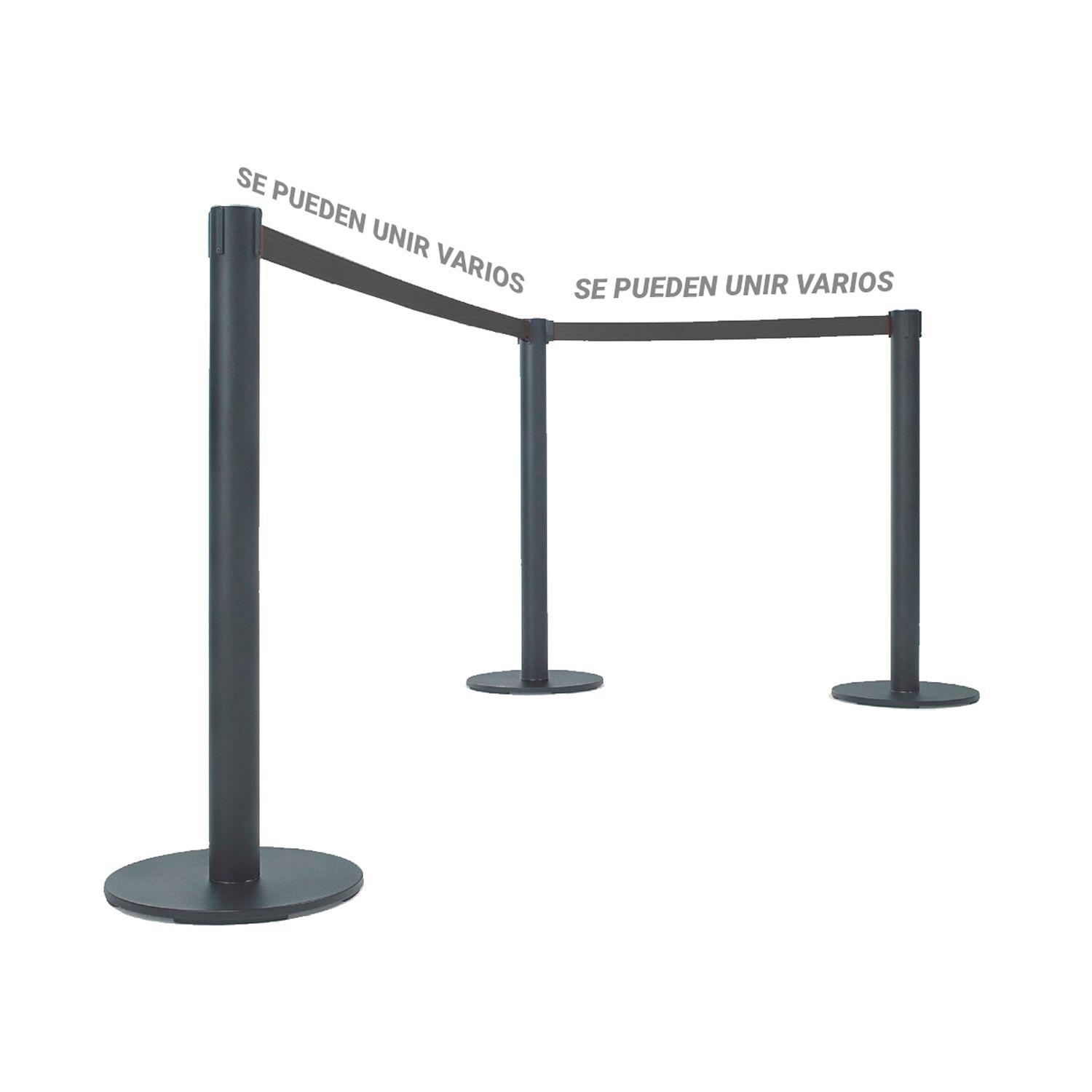 Separador de Fila Poste y Cinta-4