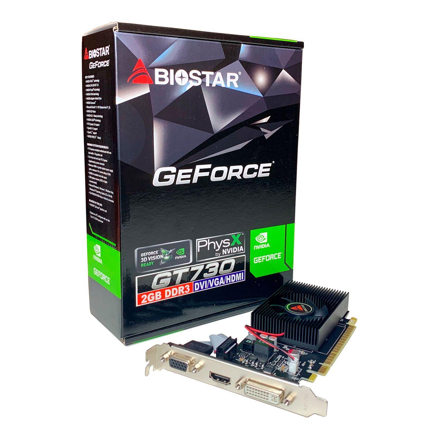 Tarjeta de Video Biostar nVidia GeForce GT730 2GB-0