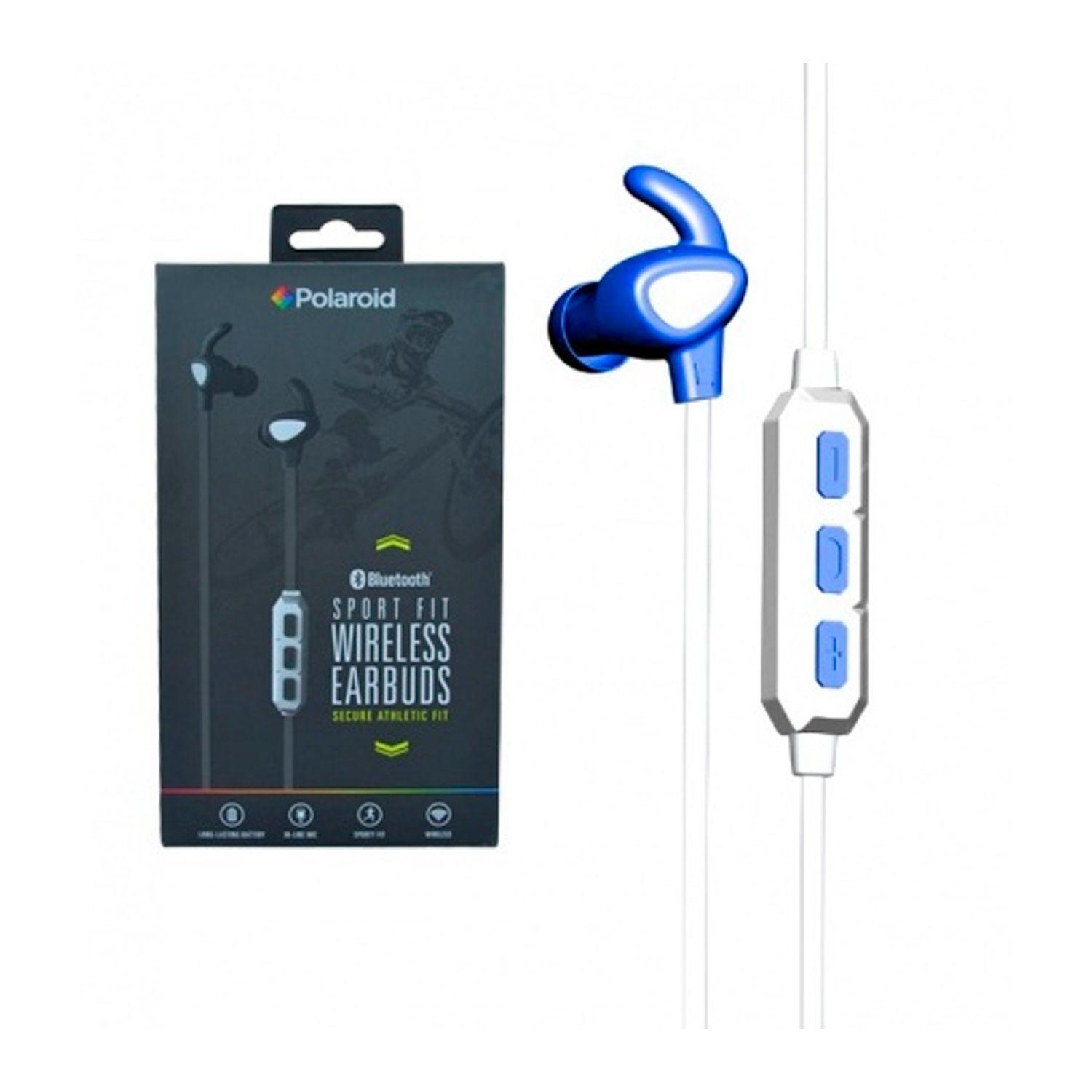 Audifono Bluetooth Polaroid Deportivo Manos Libres Azul-0