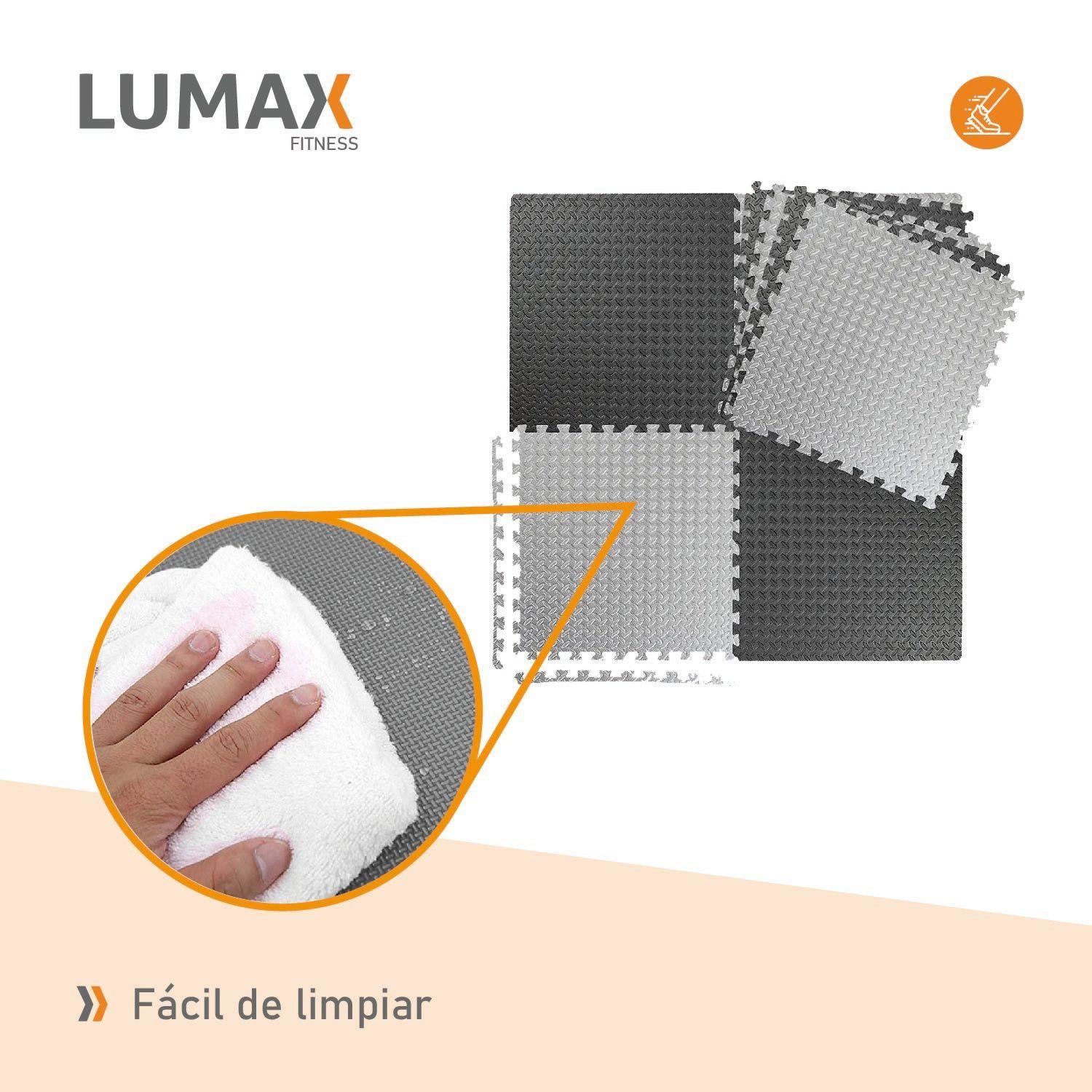 Tatami Profesional 1mx1m Goma Eva Negro y Gris-5