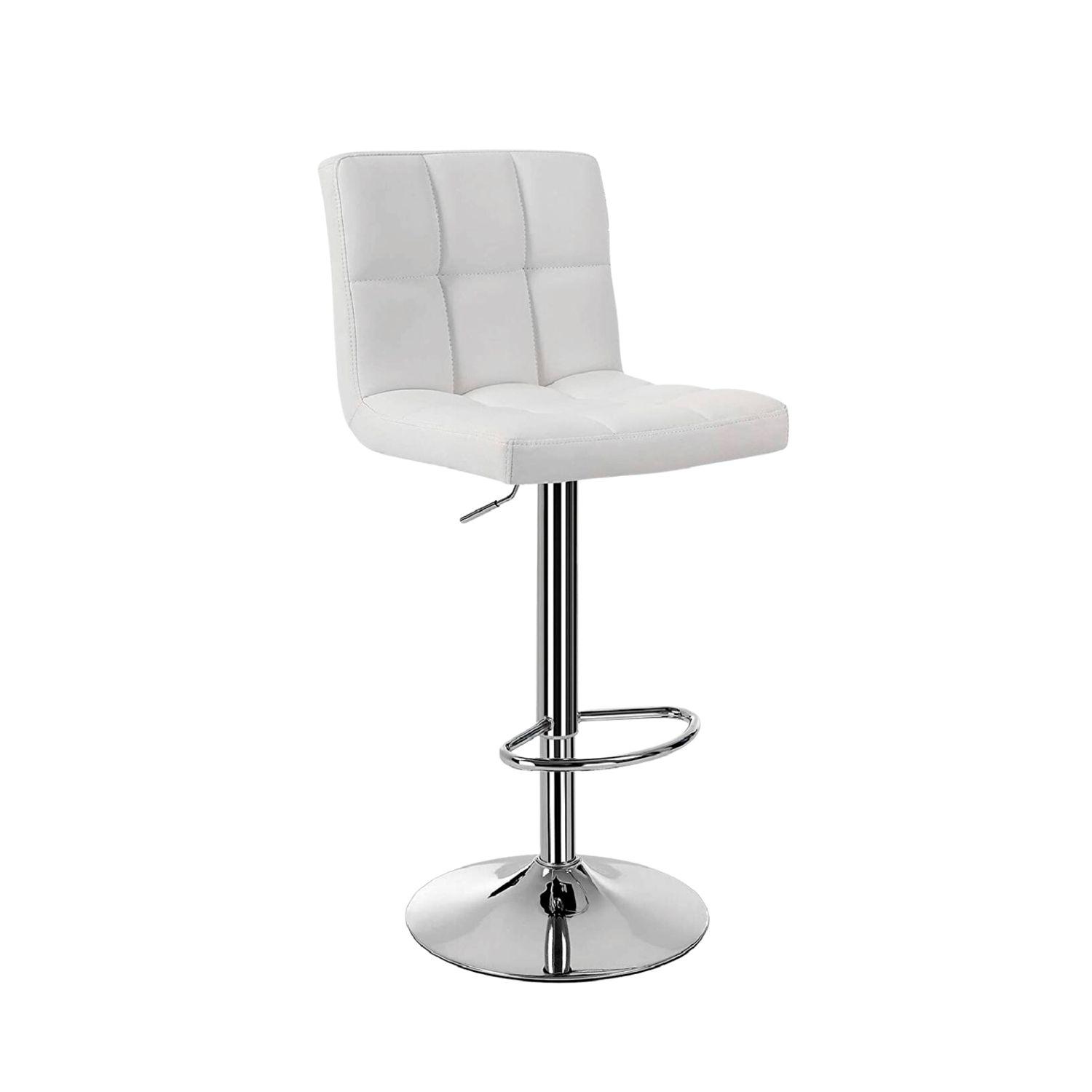 Piso Bar Sillon Taburete Odo Blanco Muebles Metinca-0