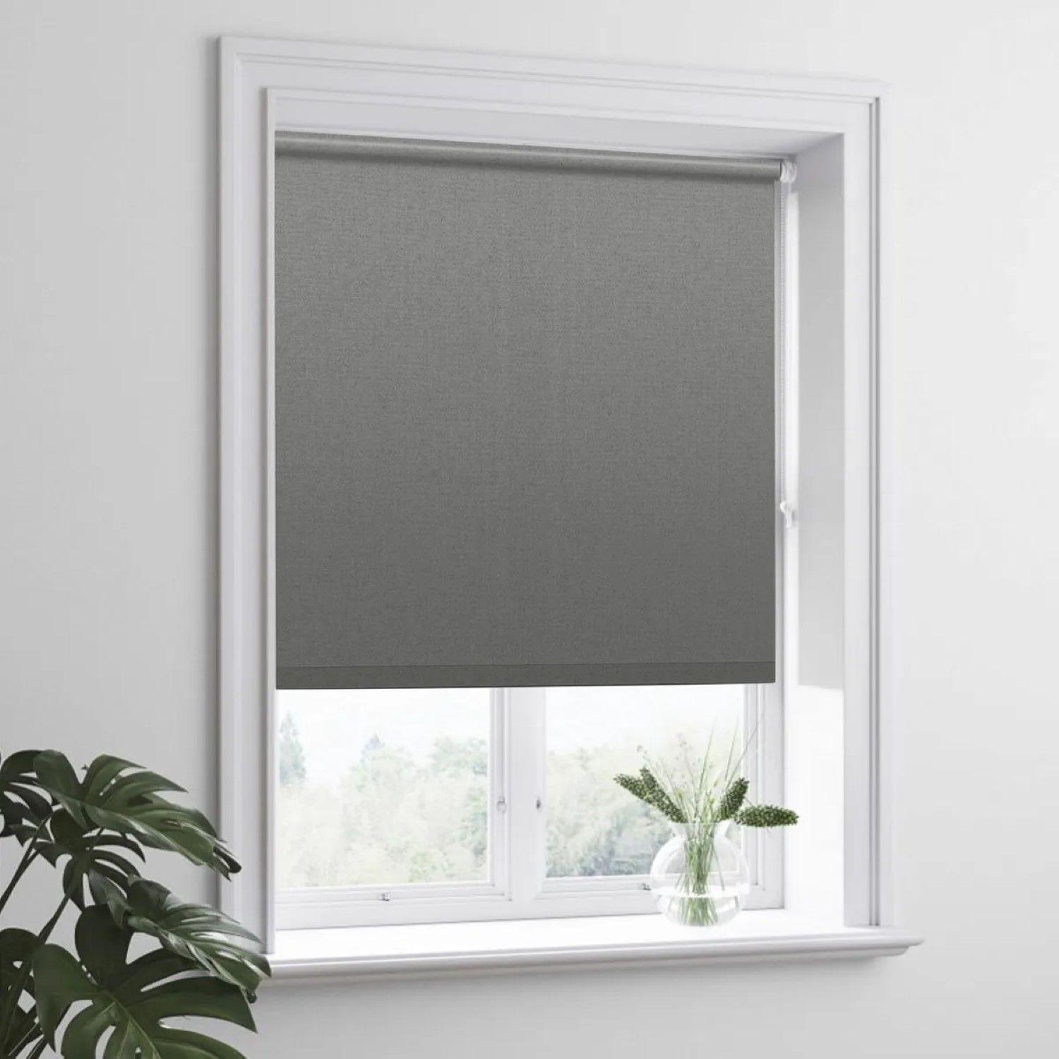 Cortina Roller Blackout Lumax 1.0 X 1.6 cm Color Gris-2