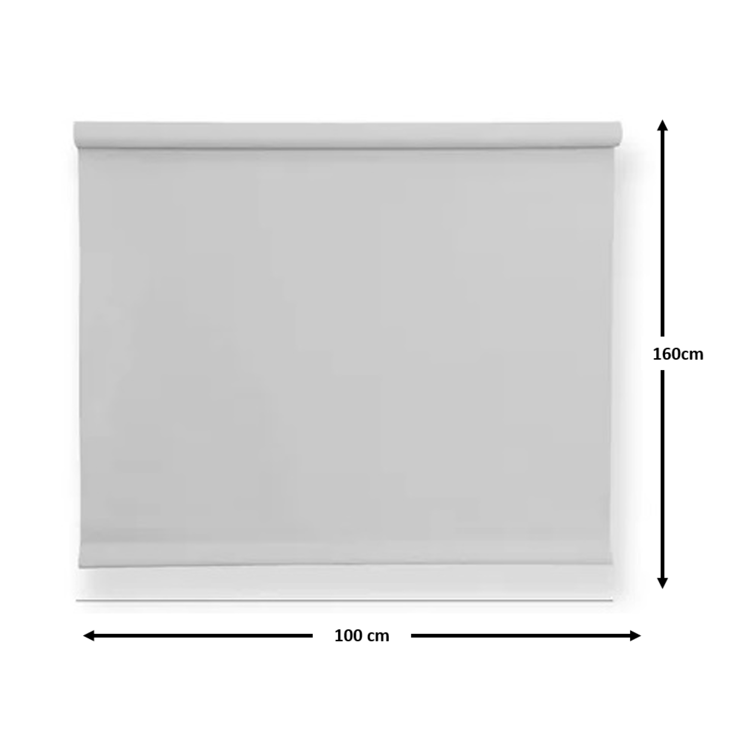 Cortina Roller Blackout Lumax 1.0 X 1.6 cm Color Gris-3