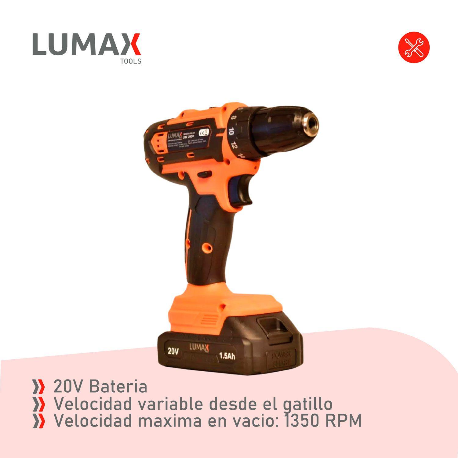Taladro Atornillador Bateria 20v-3