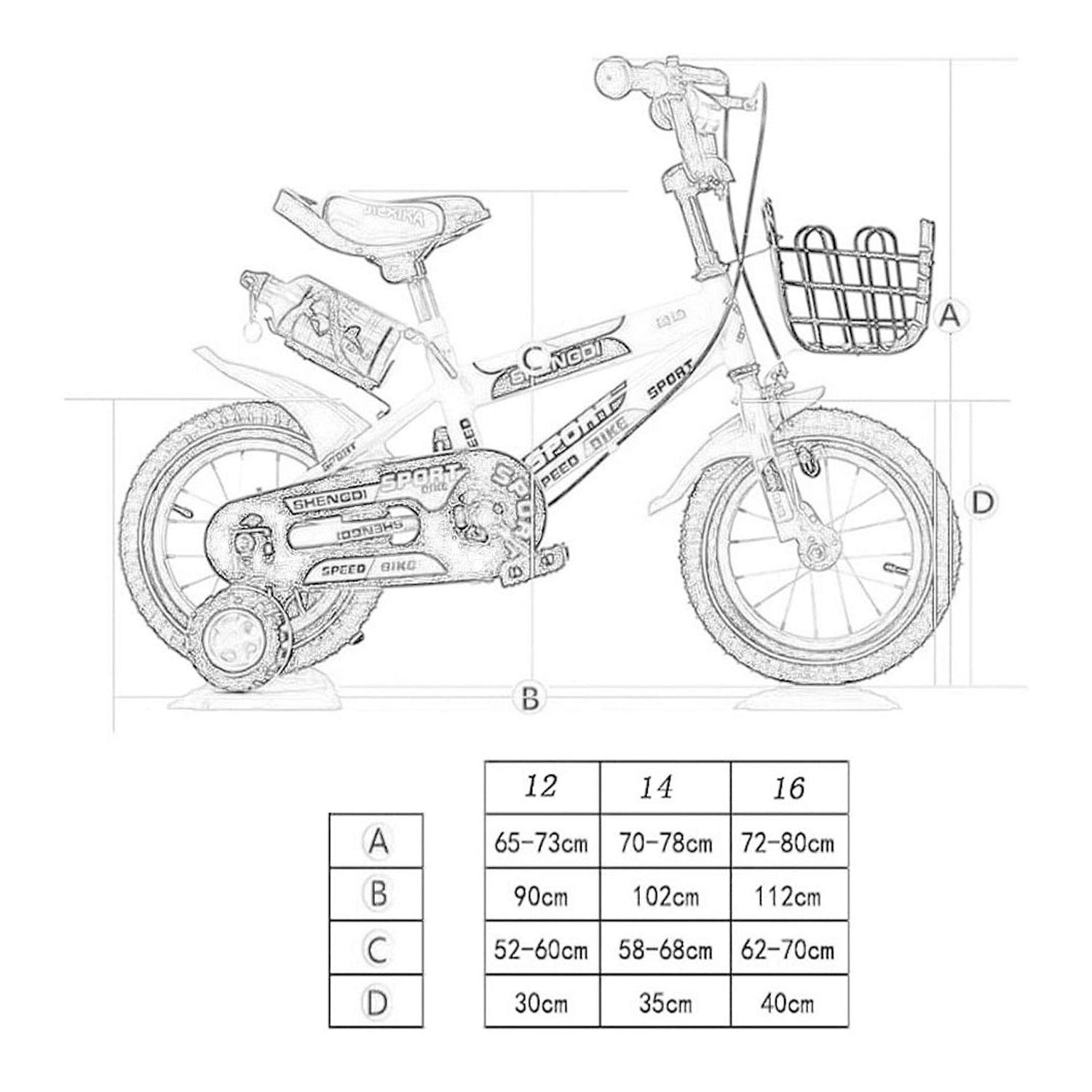 Bicicleta Infantil Antule Aro 16 Rueditas y Canasto Rojo-4
