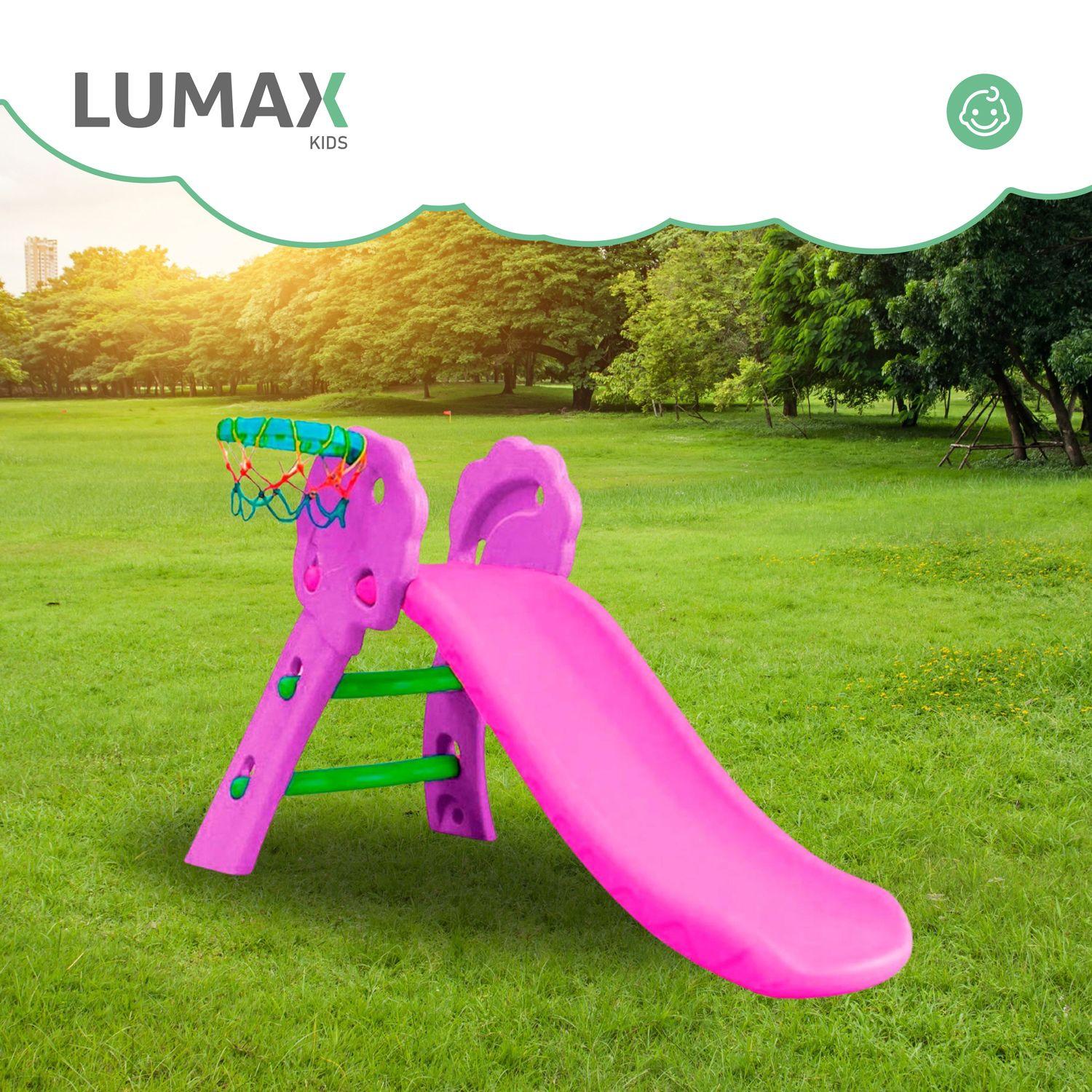 Juego para el Jardin Resbalin Infantil + Aro de Basket-3