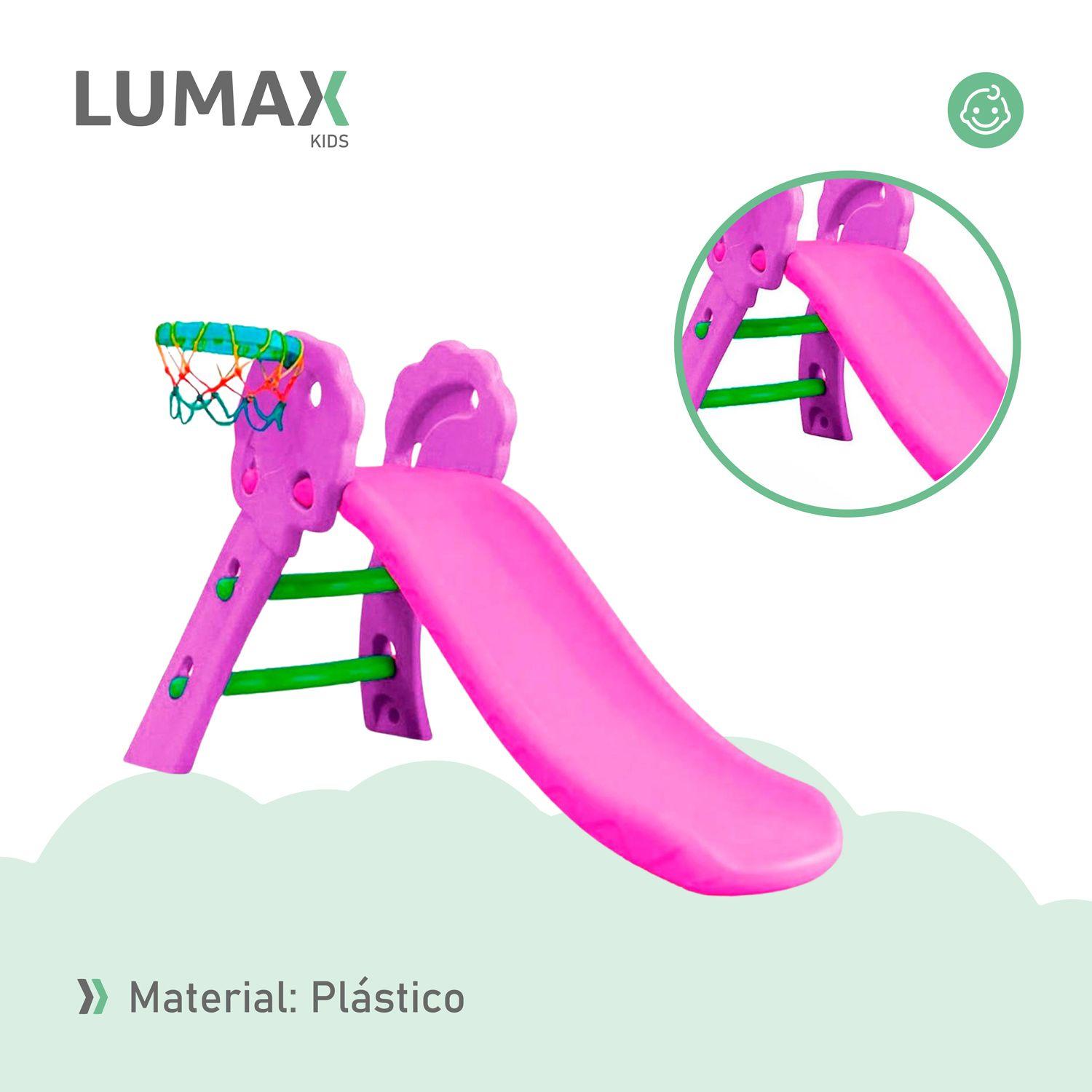 Juego para el Jardin Resbalin Infantil + Aro de Basket-4