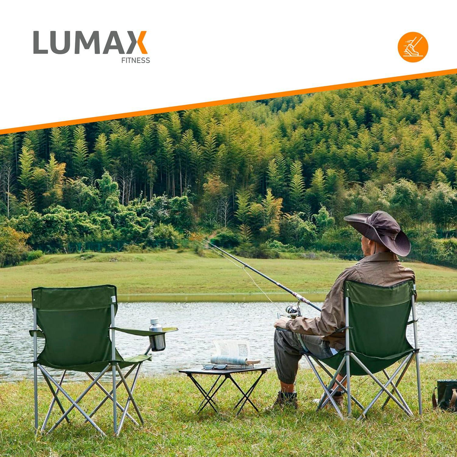 Silla Plegable Camping Con Portavasos Arye-3