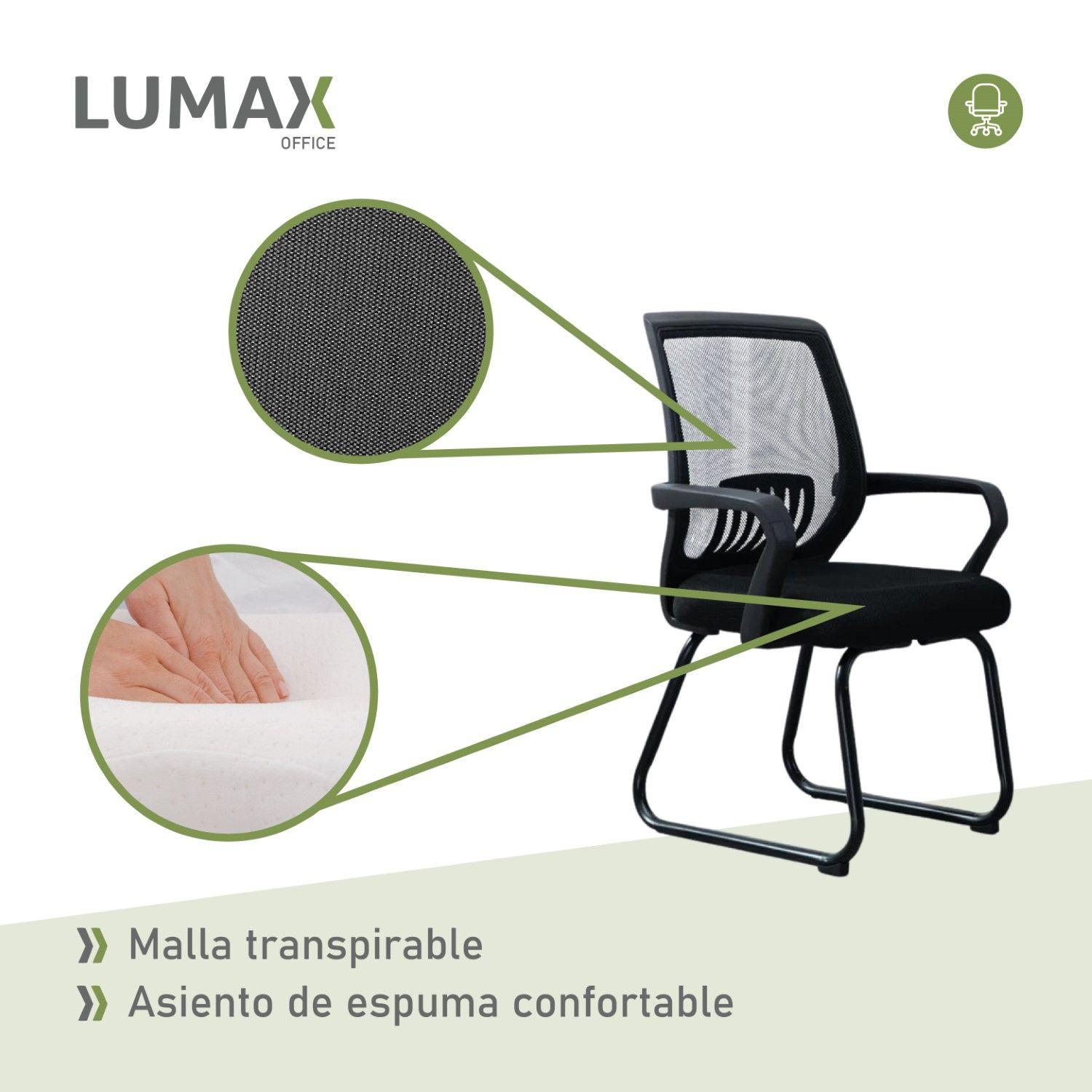 Silla De Oficina Thames Ergonómica Escritorio De Estudio-5