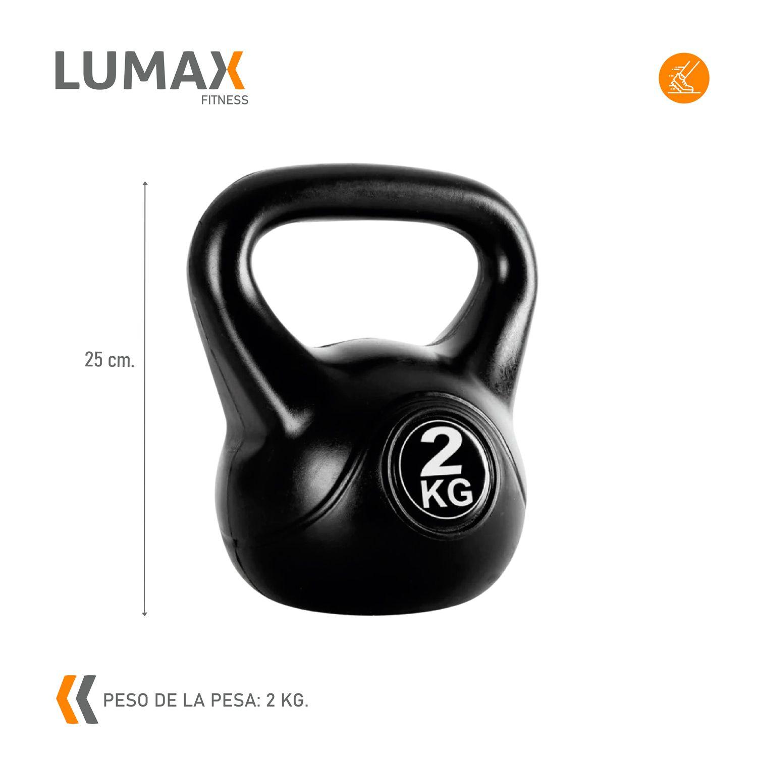Pesa Rusa Kettlebell 2kg Entrenamiento Crossfit Fitness-2