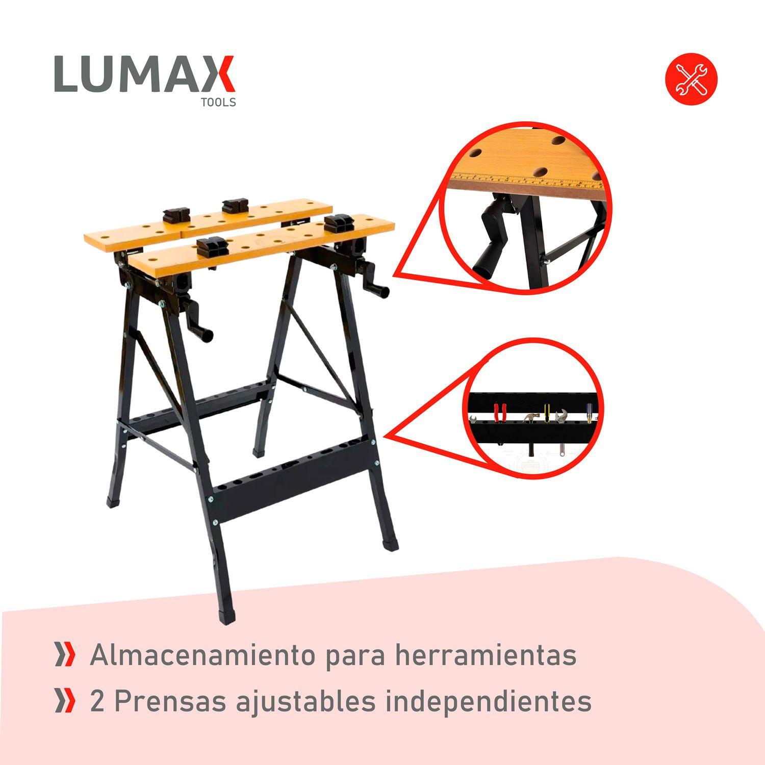 Banco de Trabajo Portatil Plegable Lumax-4