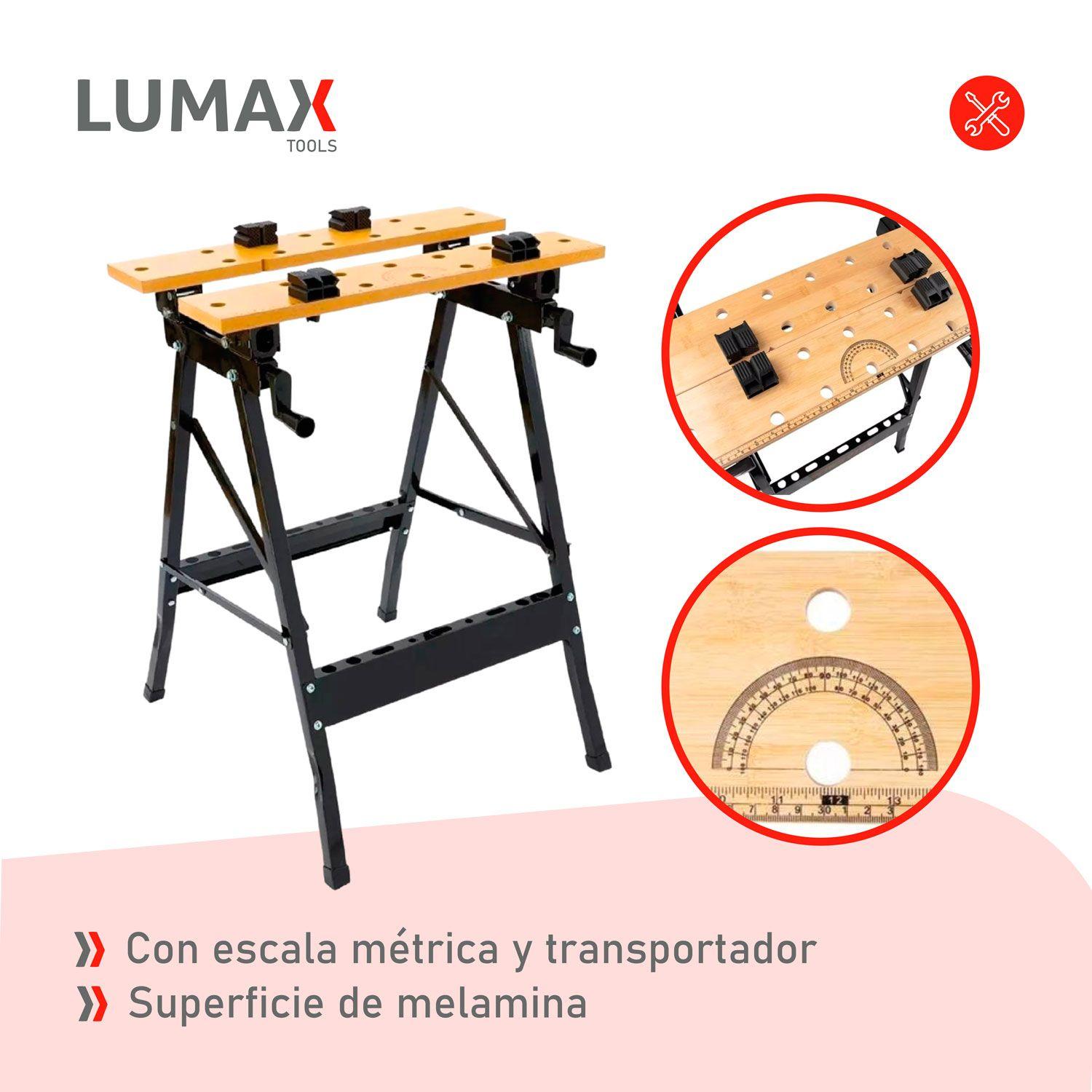 Banco de Trabajo Portatil Plegable Lumax-6