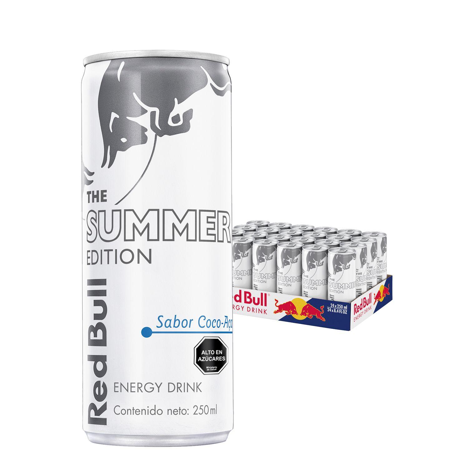 Bebida Energetica Red Bull Summer Edition 24 Latas De 250ml-6