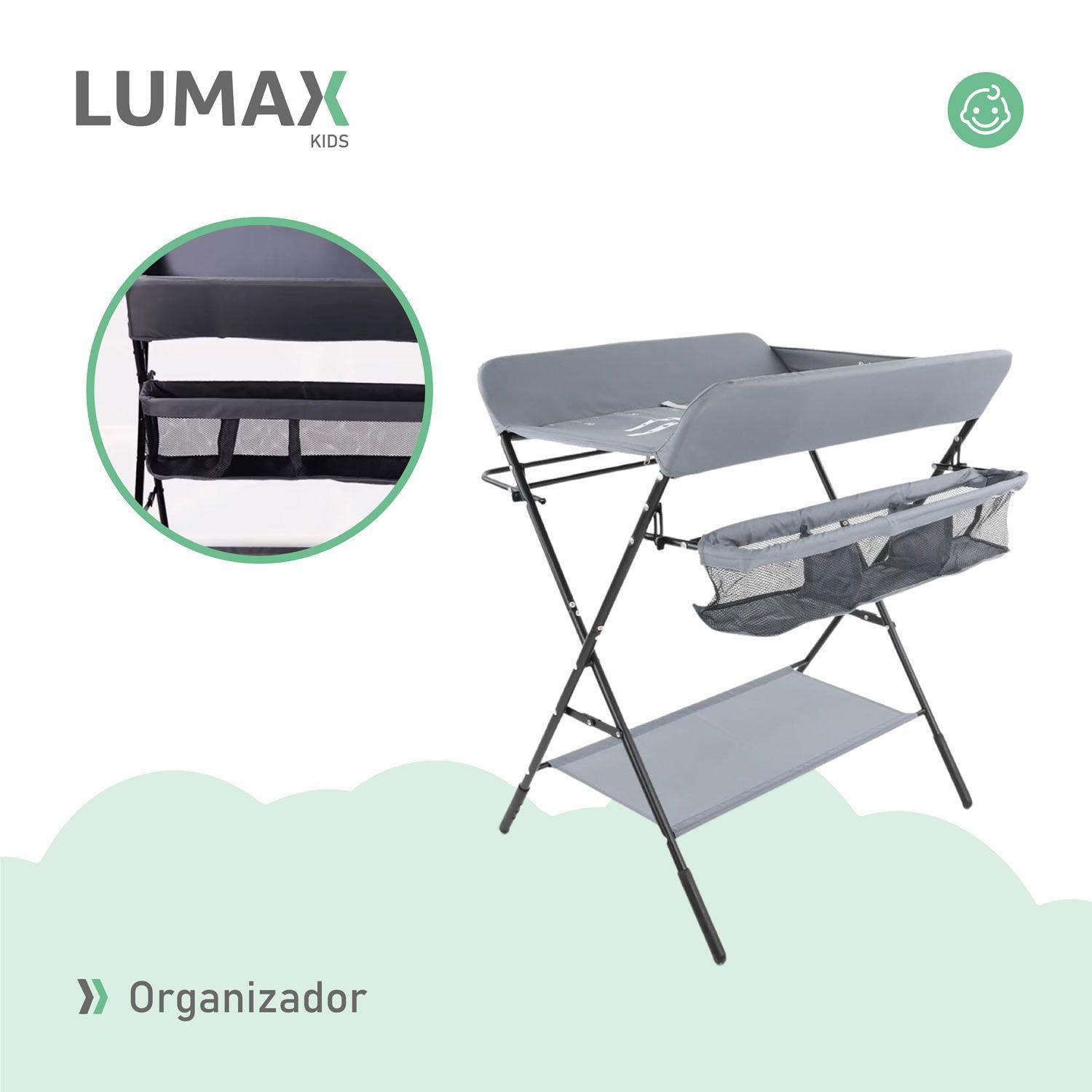 Cambiador De Pañales Para Bebe Plegable Portatil Negro-4