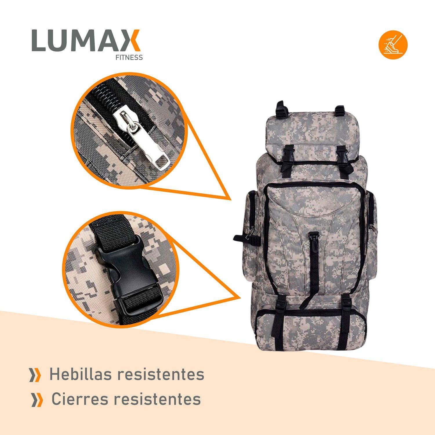 Mochila Tactica para Camping Trekking o Senderismo 60 Litros-6