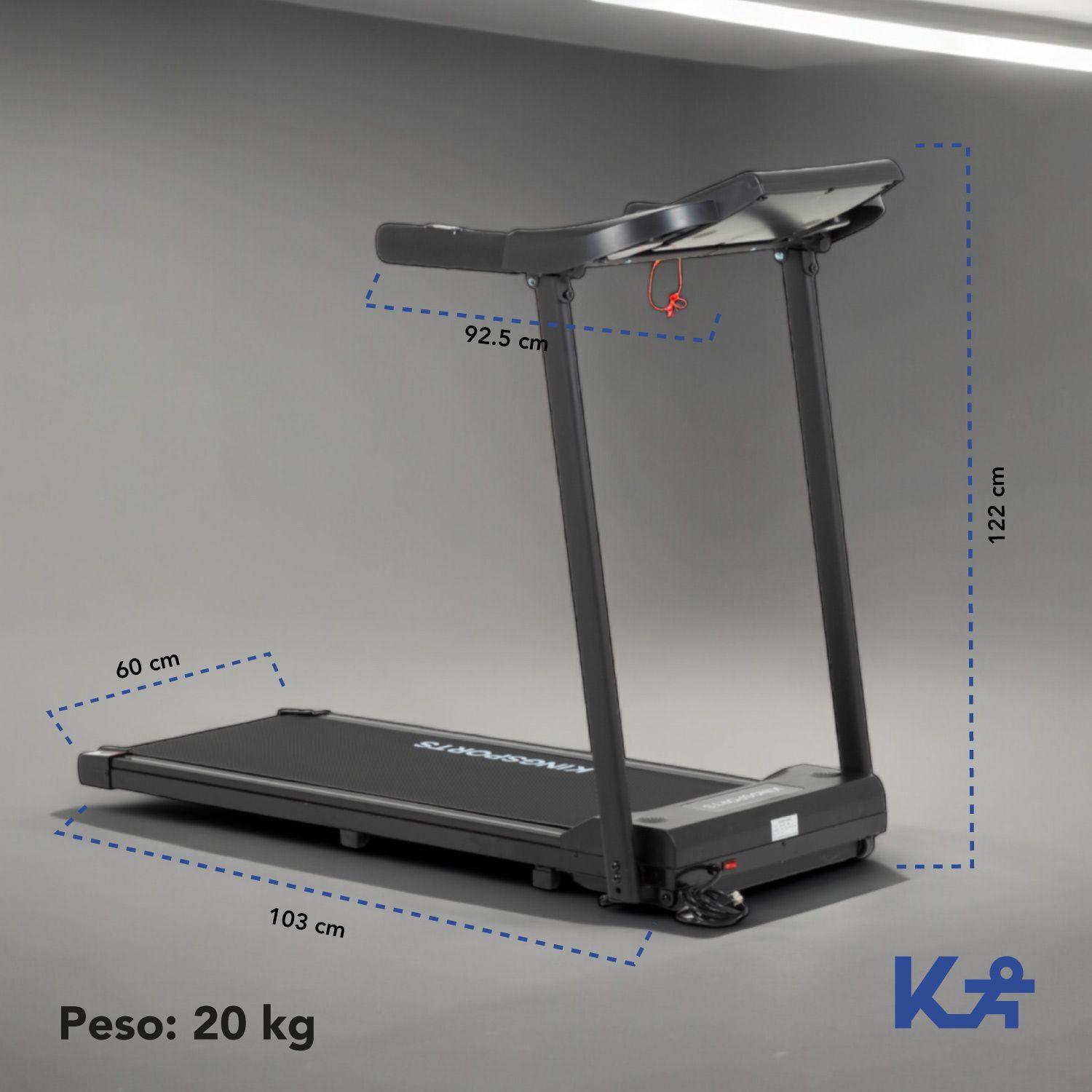 Trotadora Eléctrica Banda Correr 2 Hp 1-10 Km/h-5