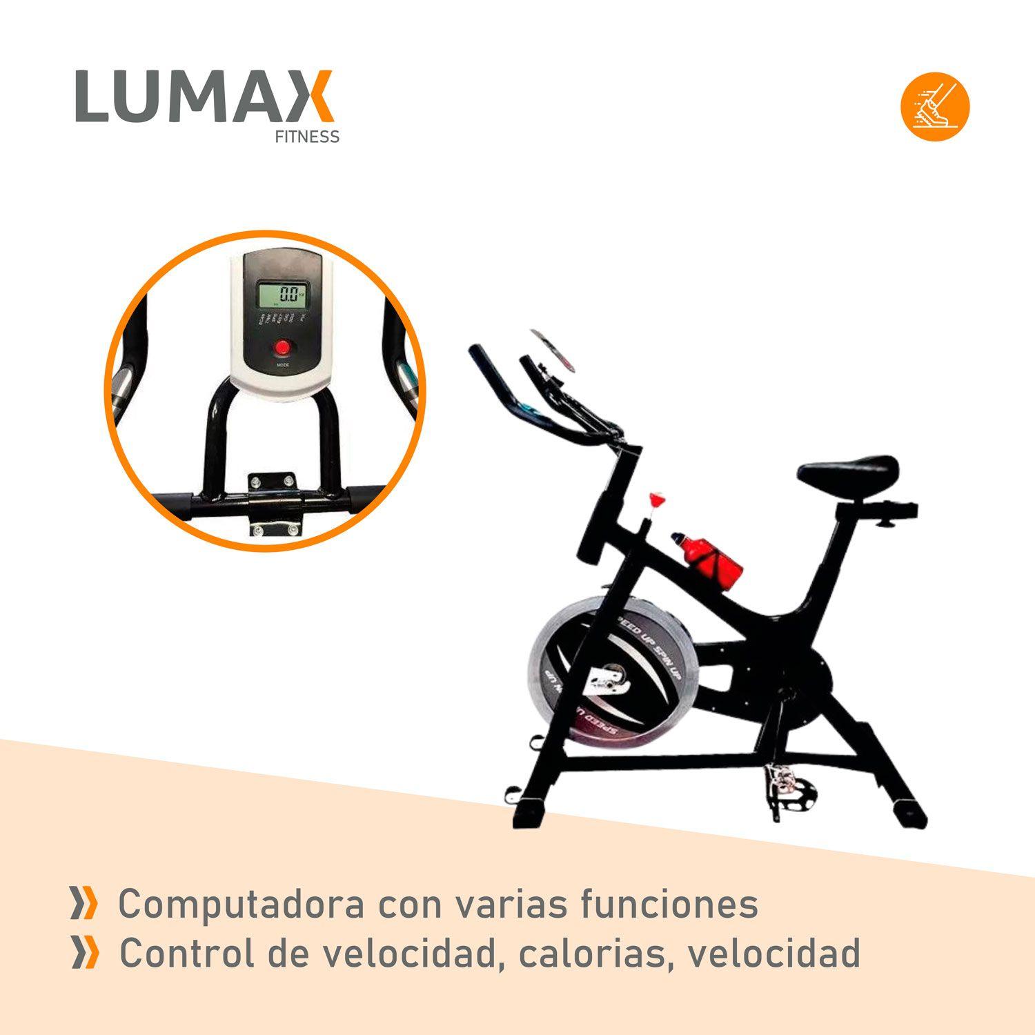 Bicicleta Estatica Spinning Profesional Lumax 8 Kg ZGF-0188-4