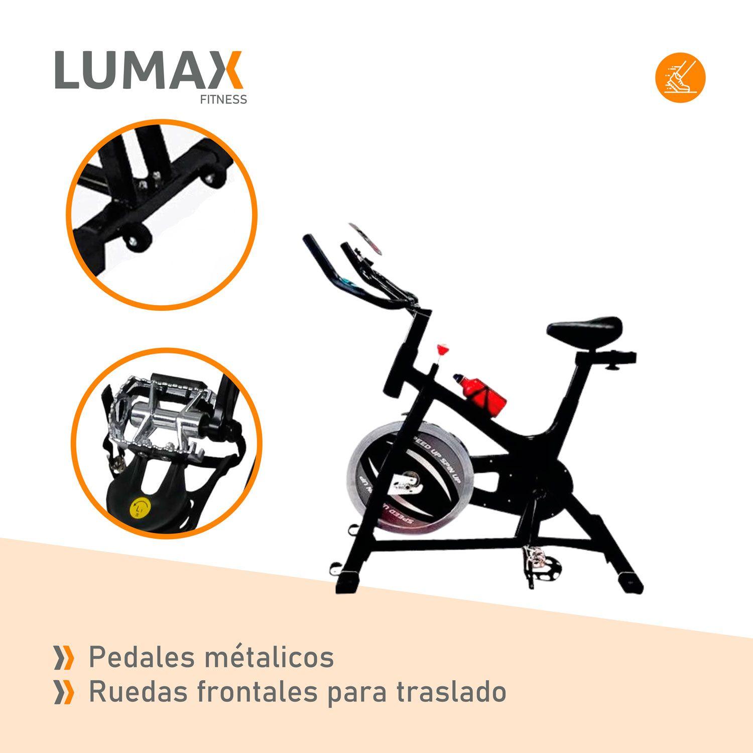 Bicicleta Estatica Spinning Profesional Lumax 8 Kg ZGF-0188-5