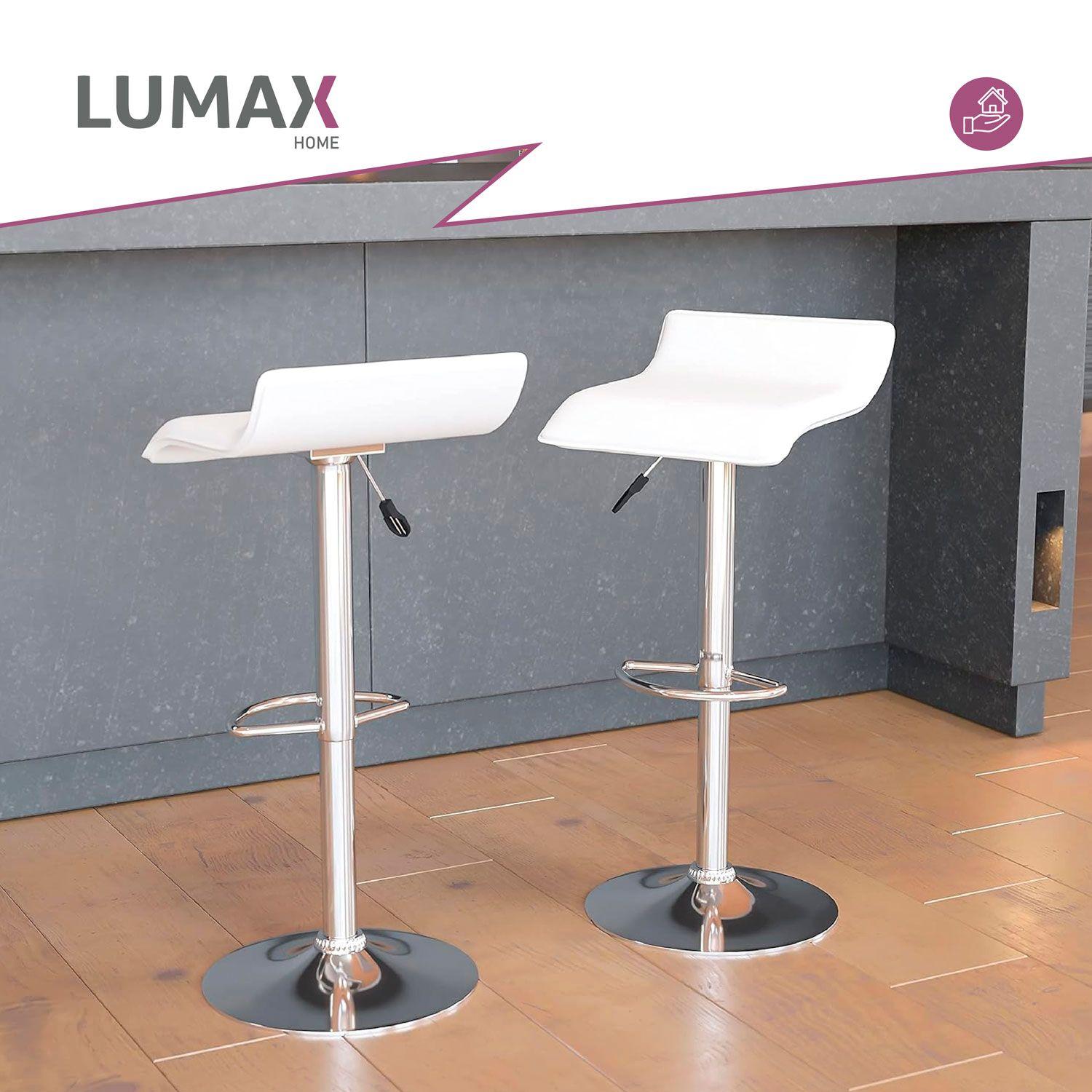 Piso Bar Taburete Rectangular Kai Blanco-3