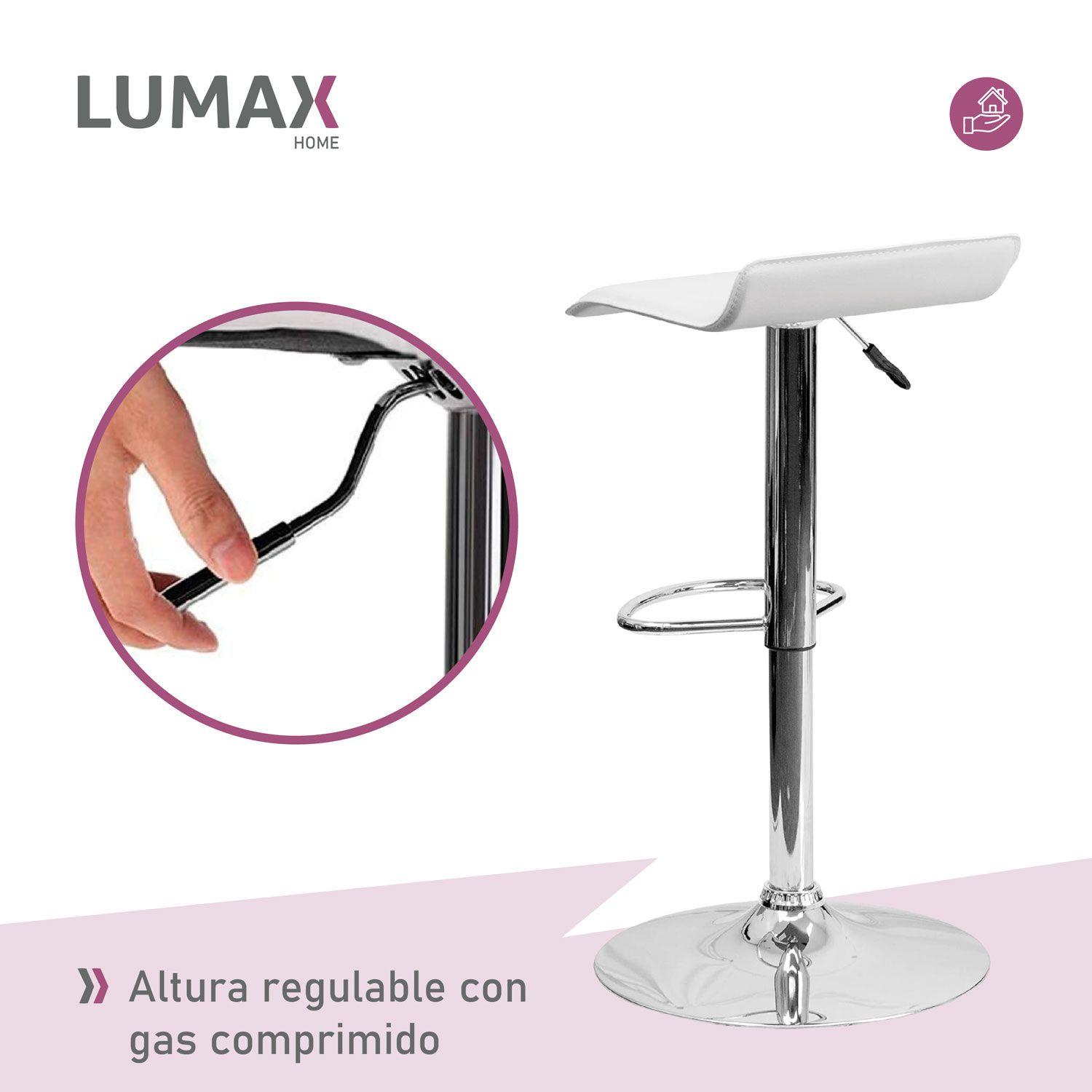 Piso Bar Taburete Rectangular Kai Blanco-6