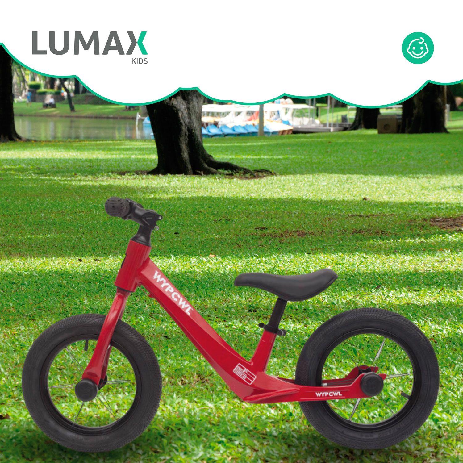 Bicicleta Sin Pedales Aprendizaje Niños Patacleta Roja-3