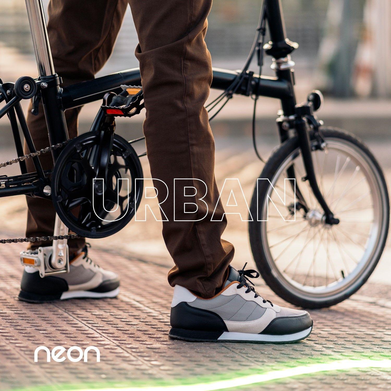 Bicicleta Plegable Neon Urban Aro 20 Velocidades 7  Negra-1