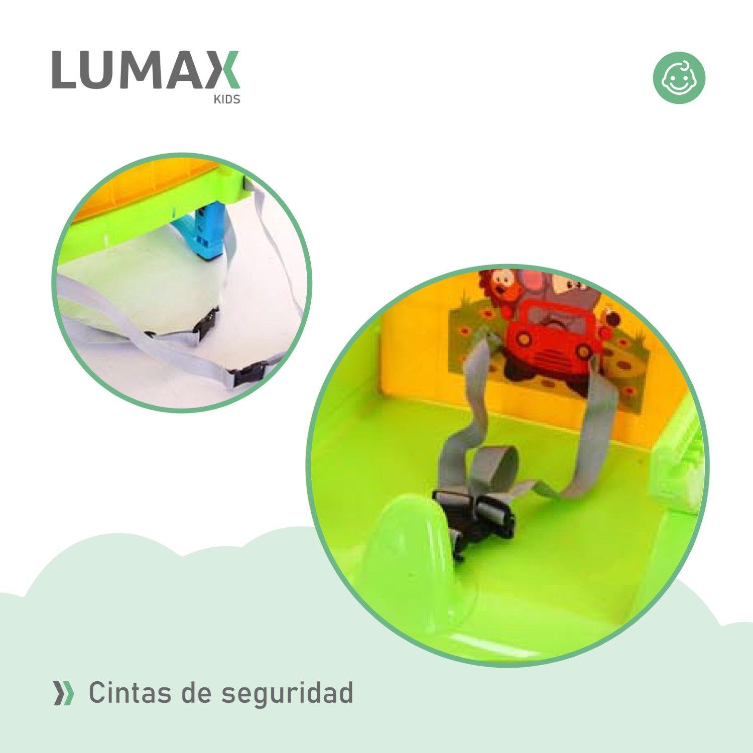 Silla De Bebe Para Comer Portatil Tipo Booster Verde-5