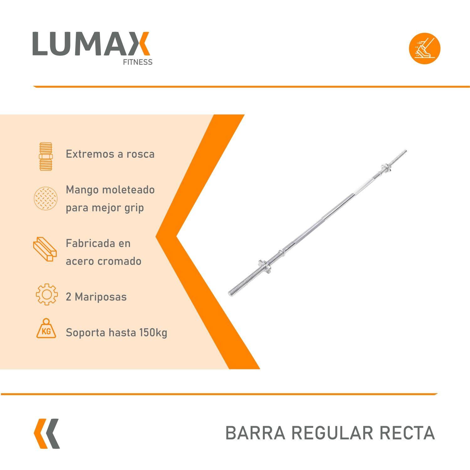 Barra Regular Recta 1.50 Mt X 2.5 cm X 6.7 Kg-2