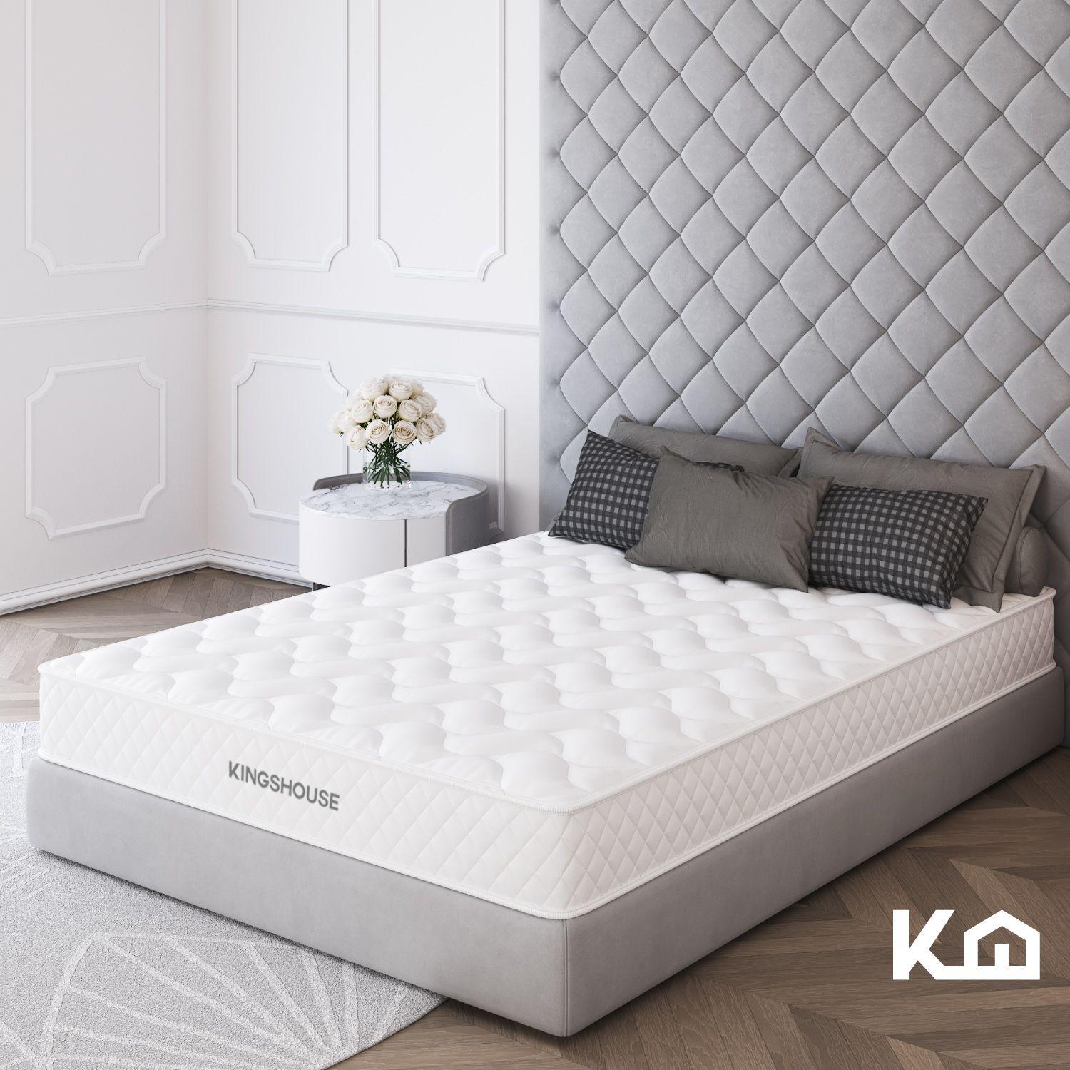Colchon 2 Plazas Resortes Kingshouse 150x190x16cm-7