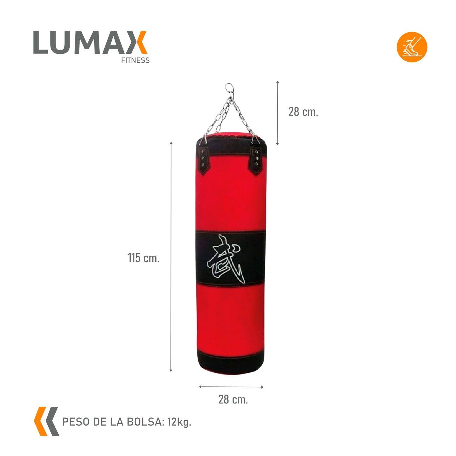 Kit Bolsa de Boxeo con Guantes y Protector Bucal-2