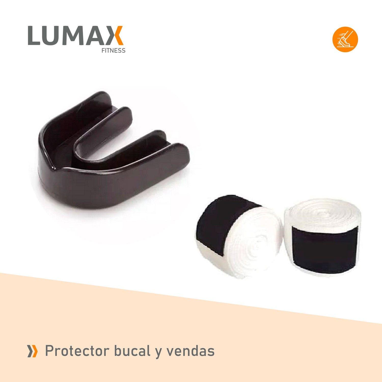 Kit Bolsa de Boxeo con Guantes y Protector Bucal-6
