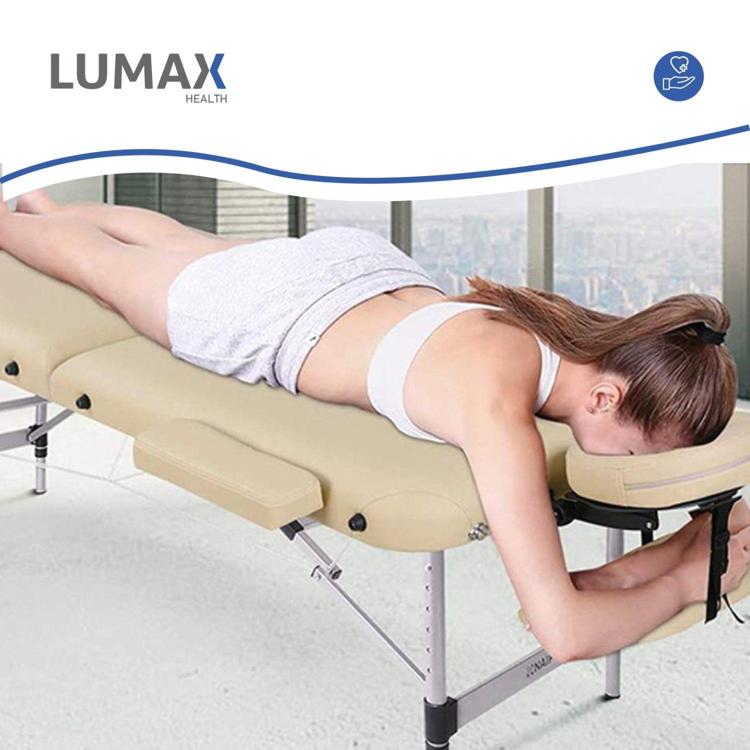 Camilla de Masajes de Aluminio Beige-3