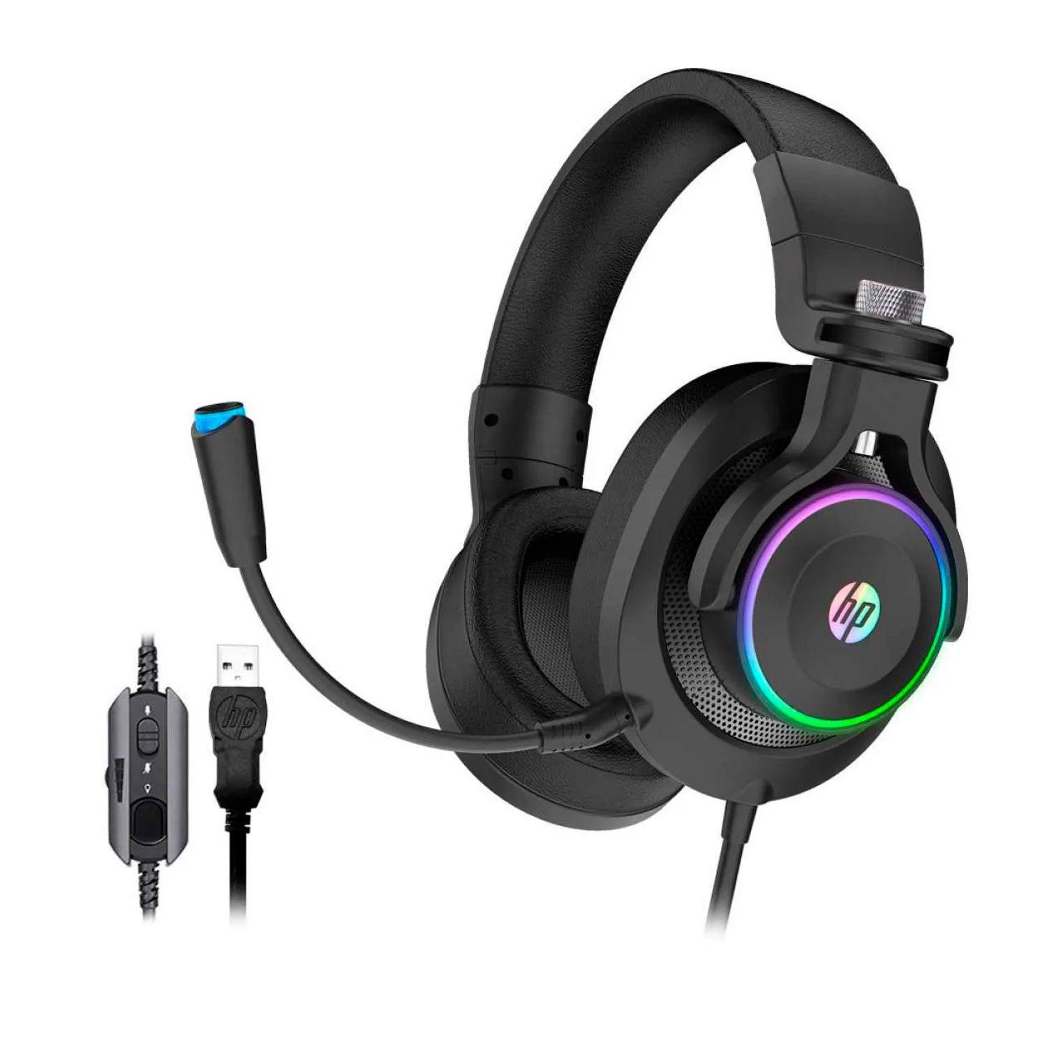 Audifono Gamer HP H500GS 7.1 Surround | Control Remoto & LED-1