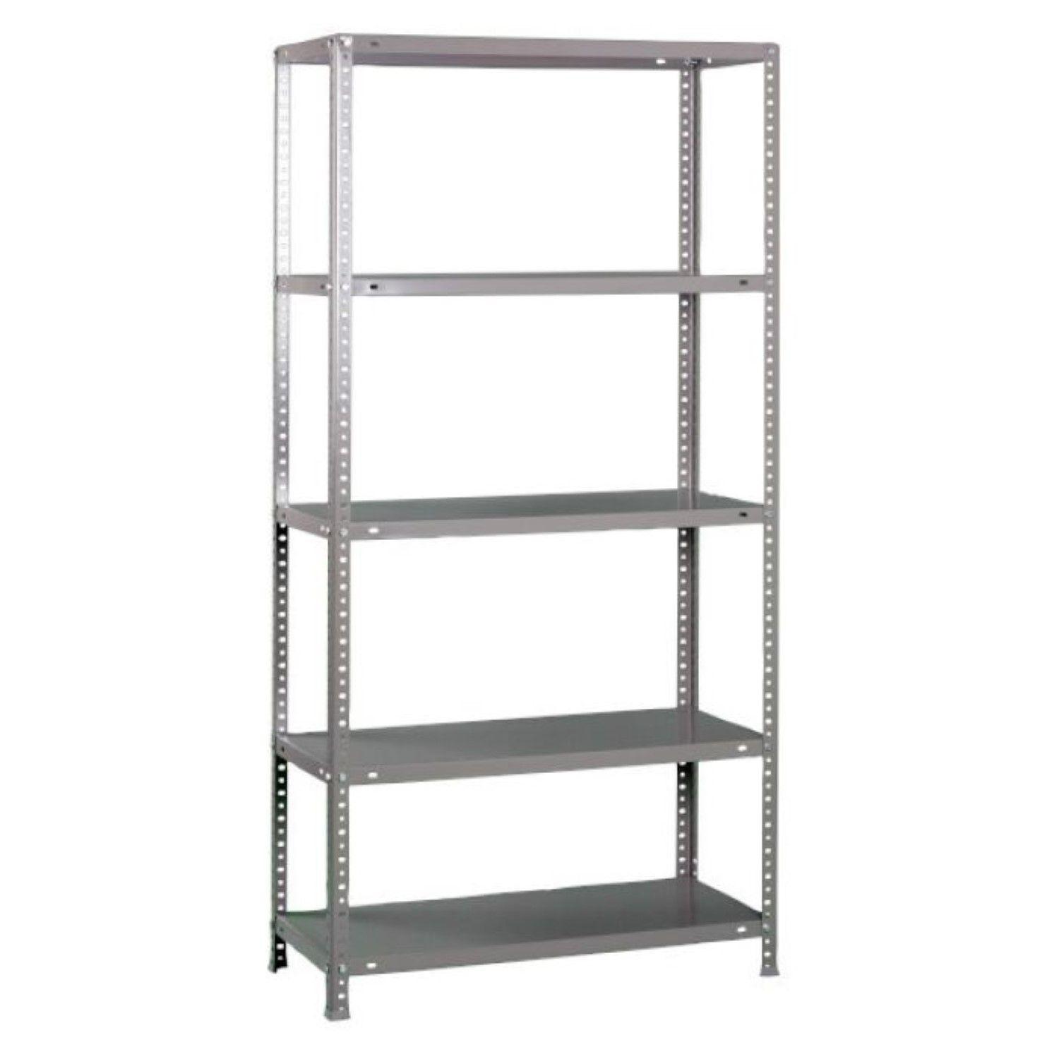 Exhibidor Repisa Metalica Armable Mecano 100x60x200cm 250Kg-0