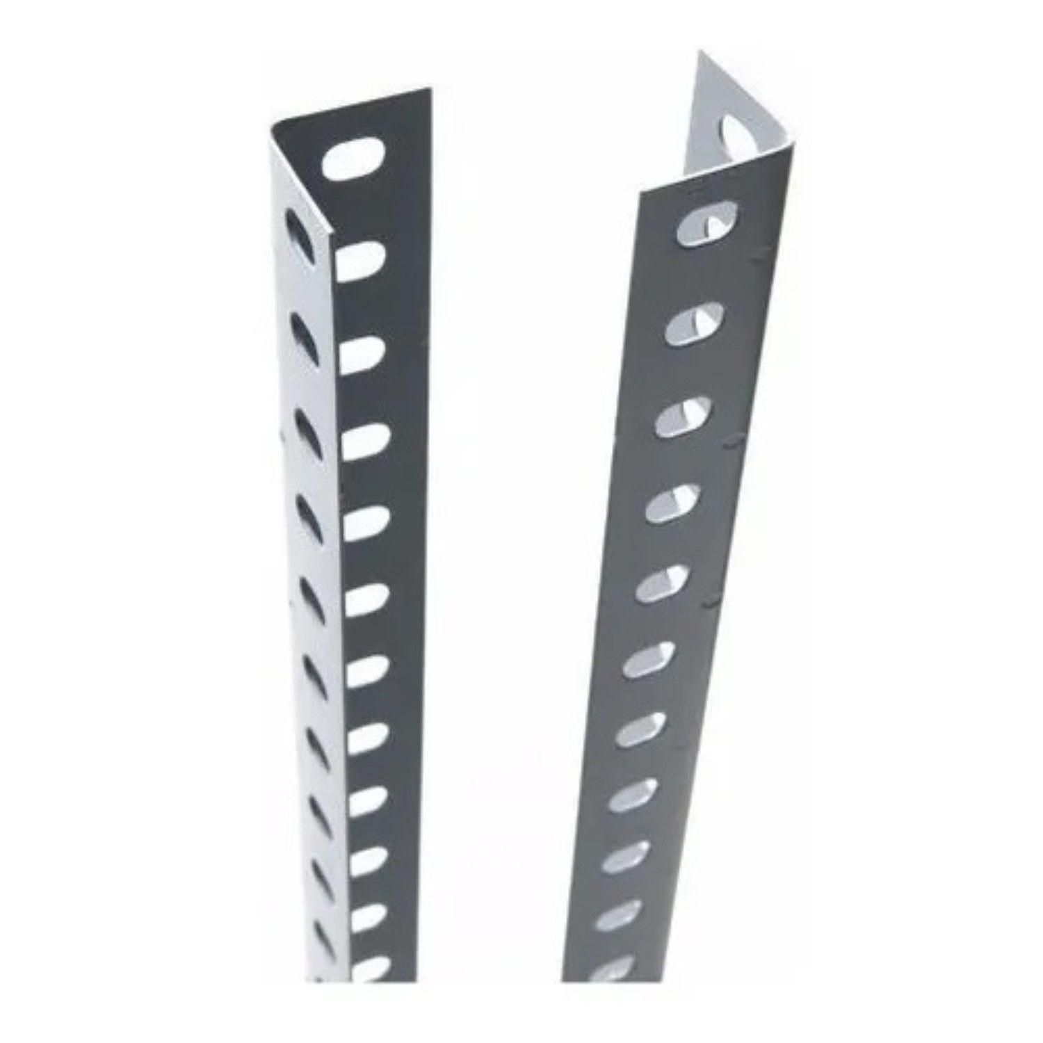 Exhibidor Repisa Metalica Armable Mecano 100x60x200cm 250Kg-3