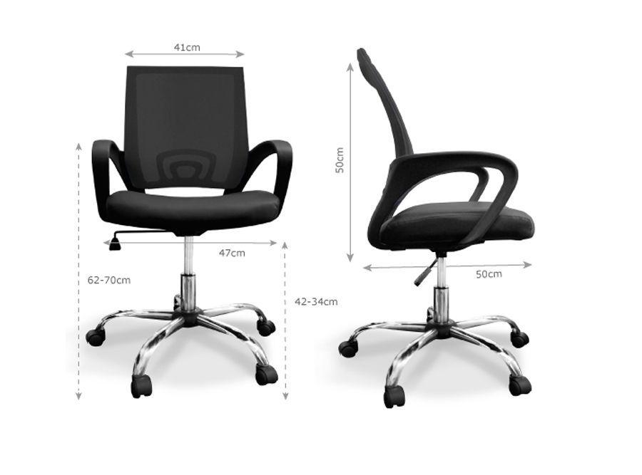 Silla Ejecutiva Escritorio Ezri Mesh Varios Colores-4