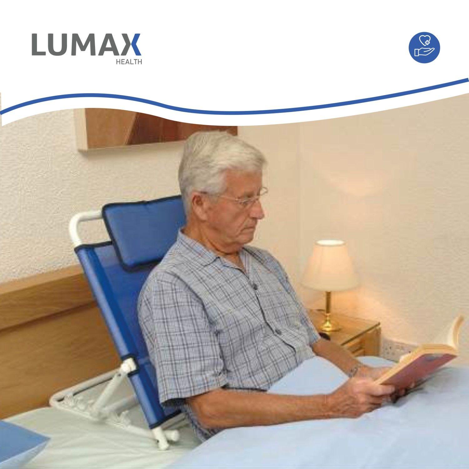 Respaldo Ortopedico Regulable Antideslizante para Cama-3