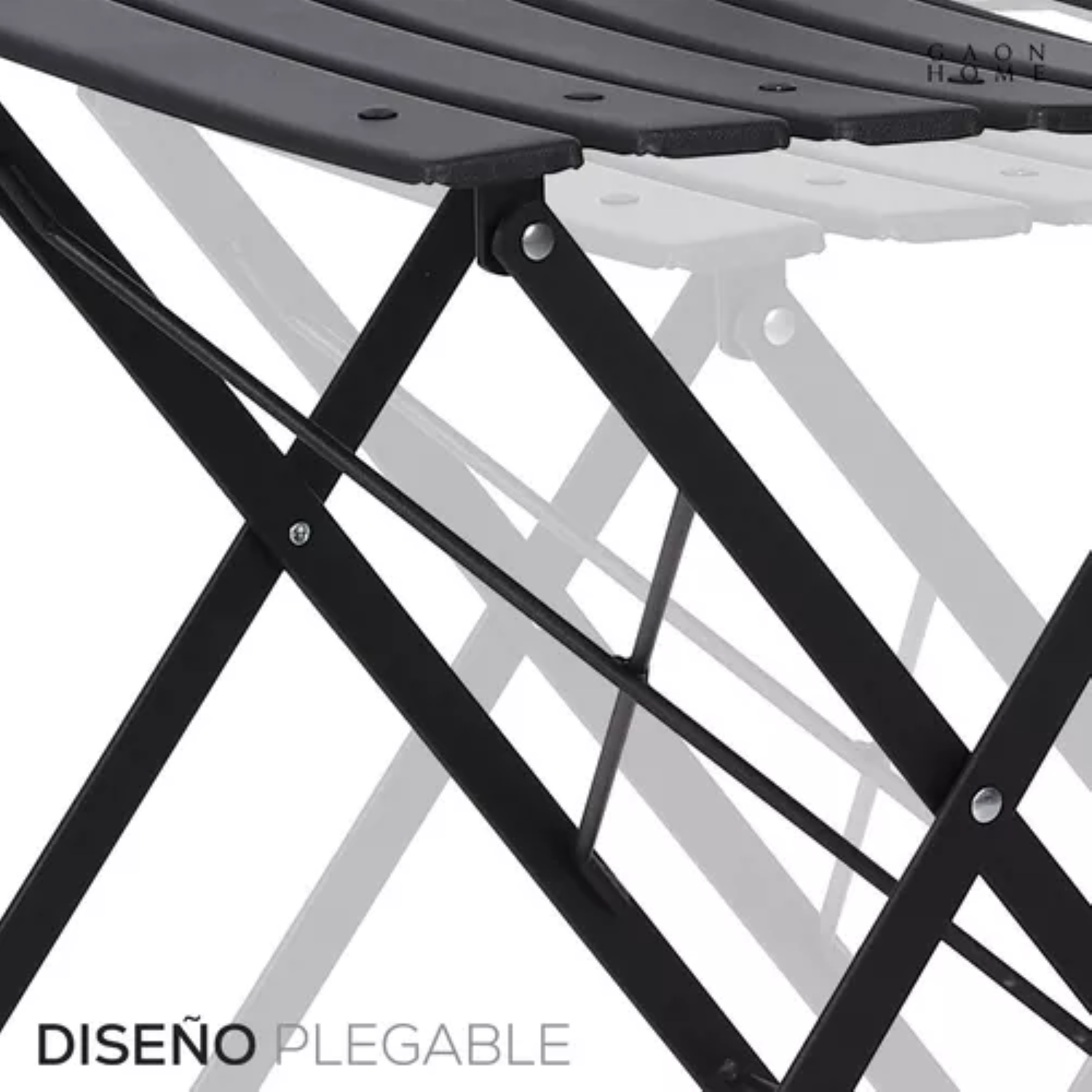 Set De 3 Piezas Para Jardin Mesa Y Sillas Para Exteriores-4
