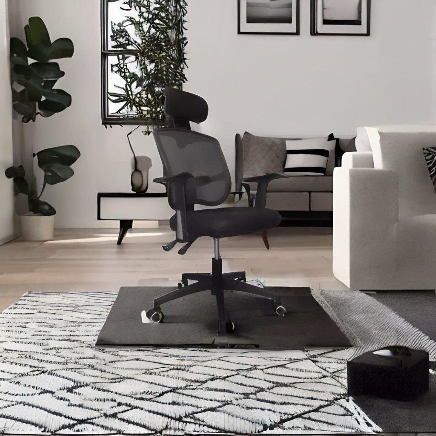 Silla Ejecutiva Escritorio Hana Mesh Negra-1