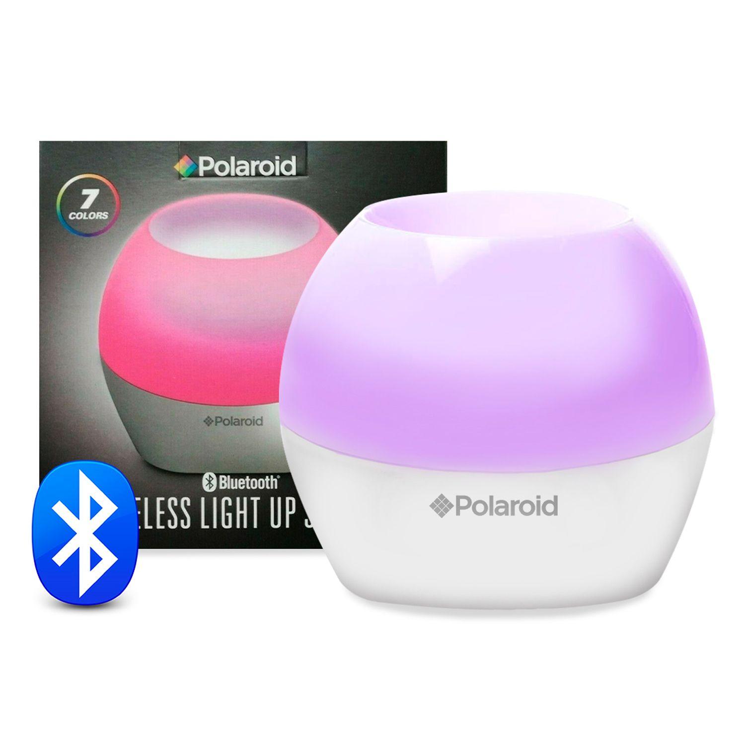 Parlante Bluetooth Polaroid con Luz LED-1