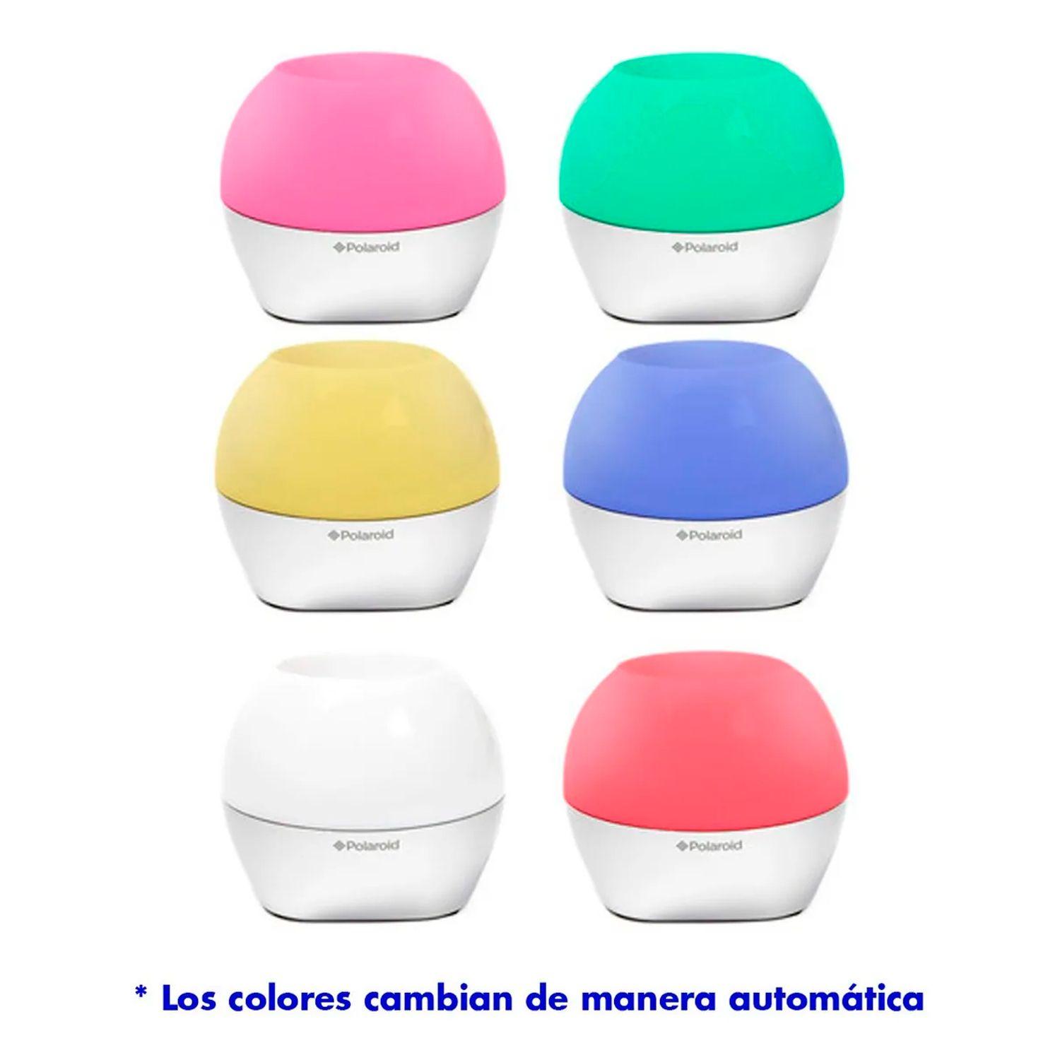 Parlante Bluetooth Polaroid con Luz LED-4
