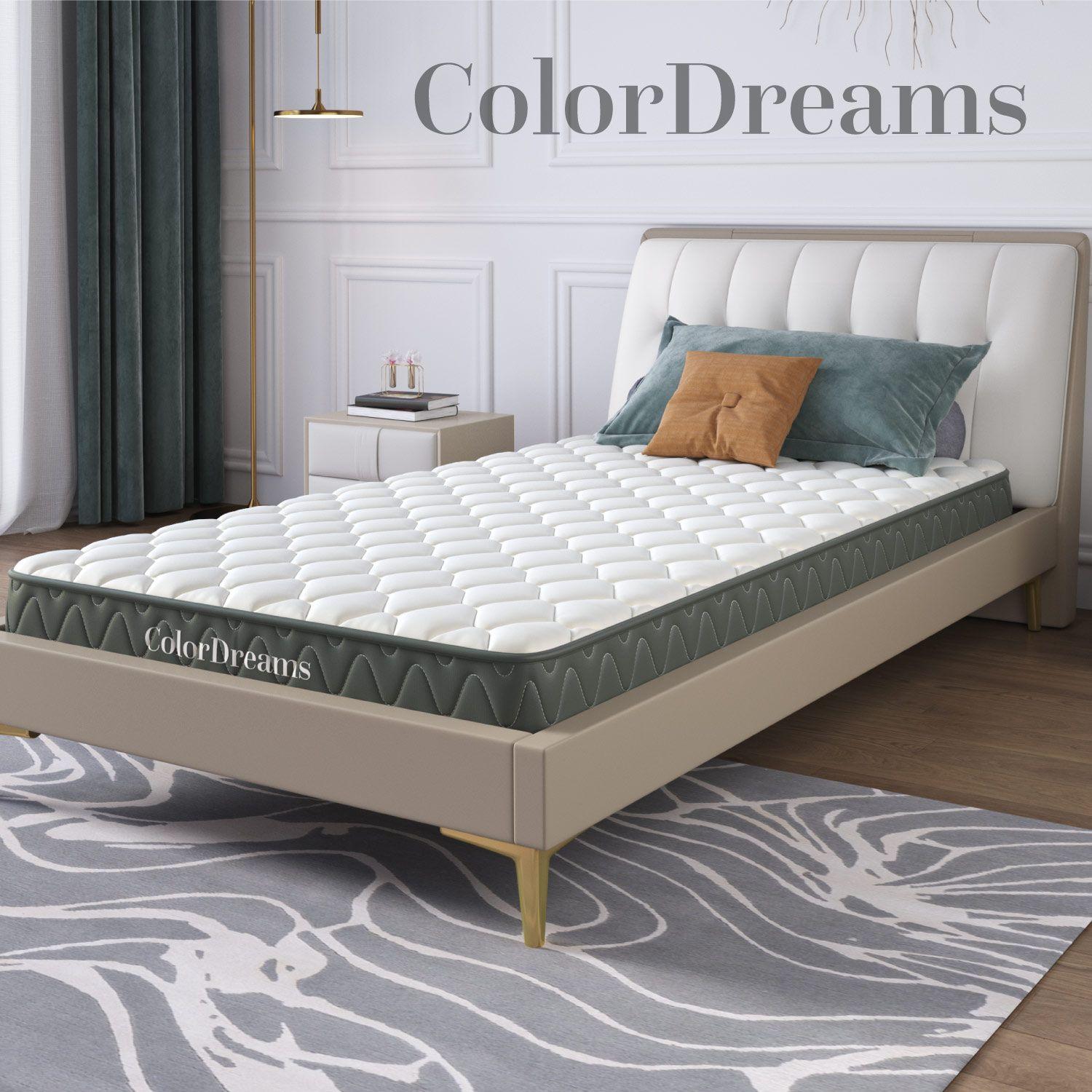 Colchon 1.5 Plazas Espuma ColorDreams 105cm x 190cm x 18.3cm-6