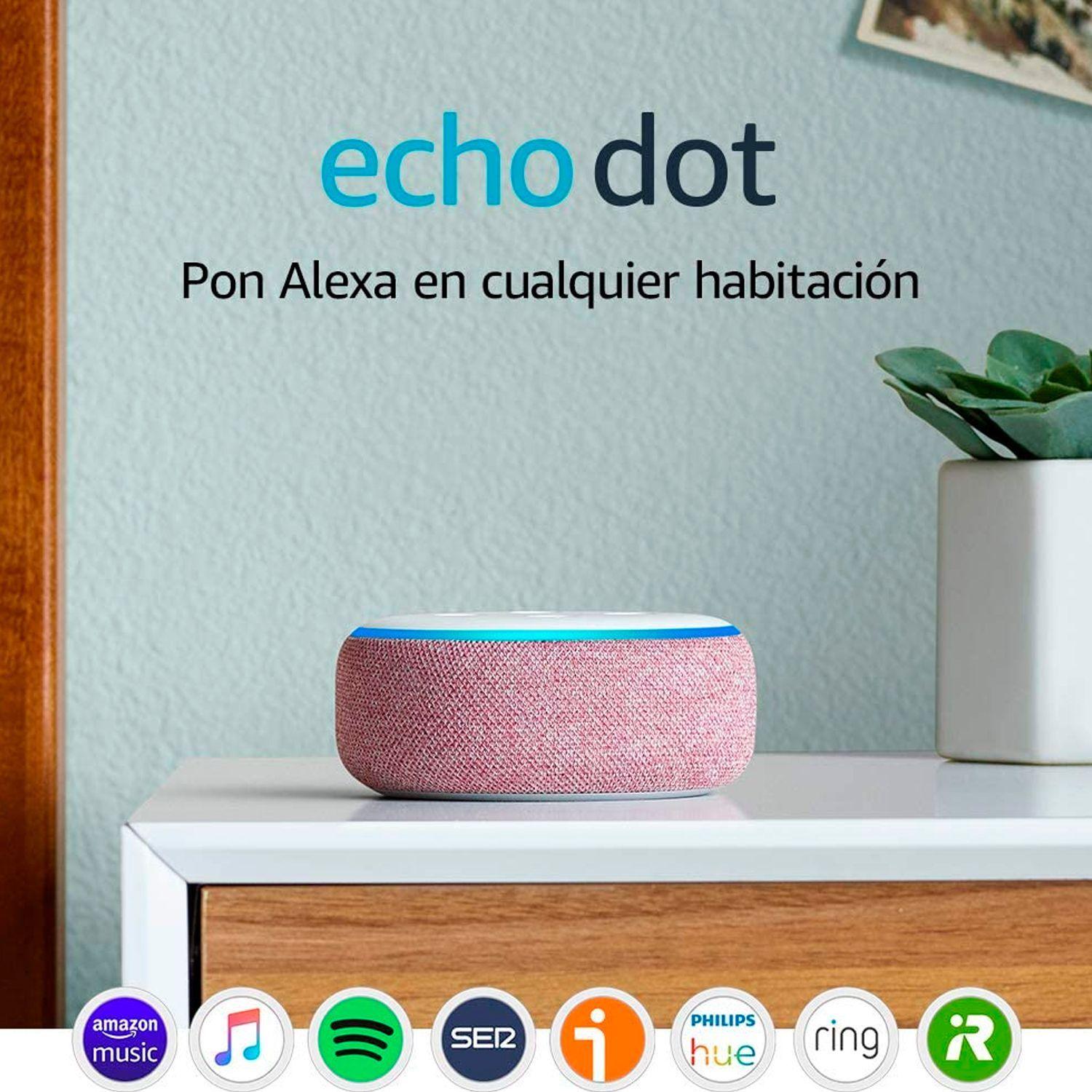 Amazon Echo Dot 3 Parlante Inteligente Alexa Español Colores-6