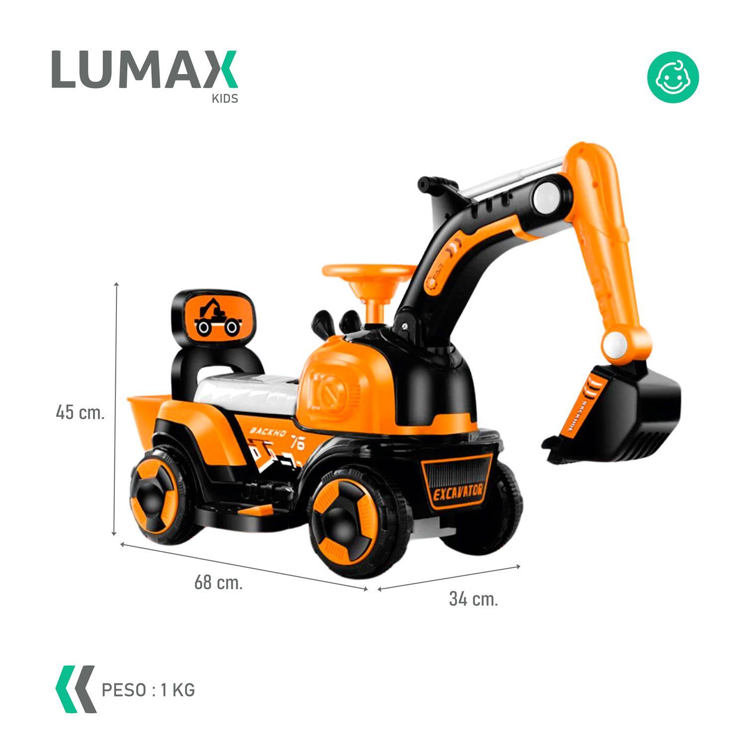 Excavadora Montable Para Niños-1