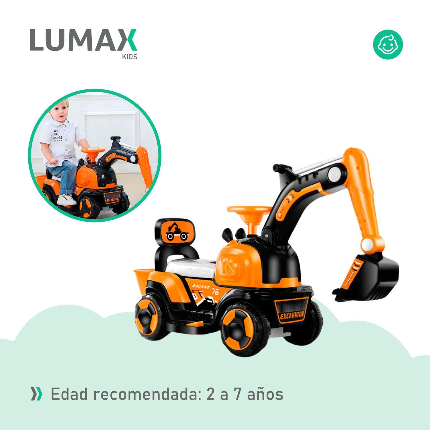 Excavadora Montable Para Niños-3