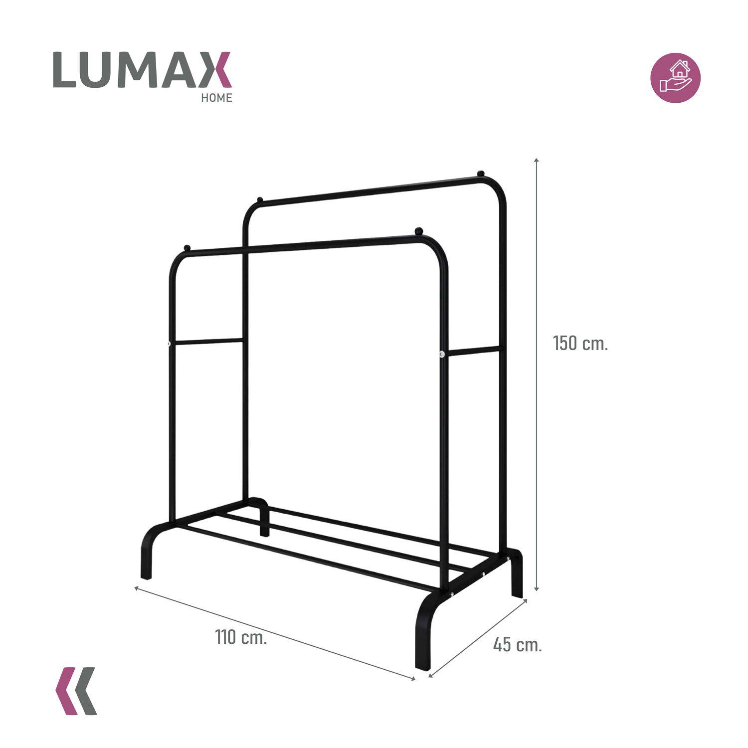 Perchero Organizador de Ropa Closet Hogar de Metal-2