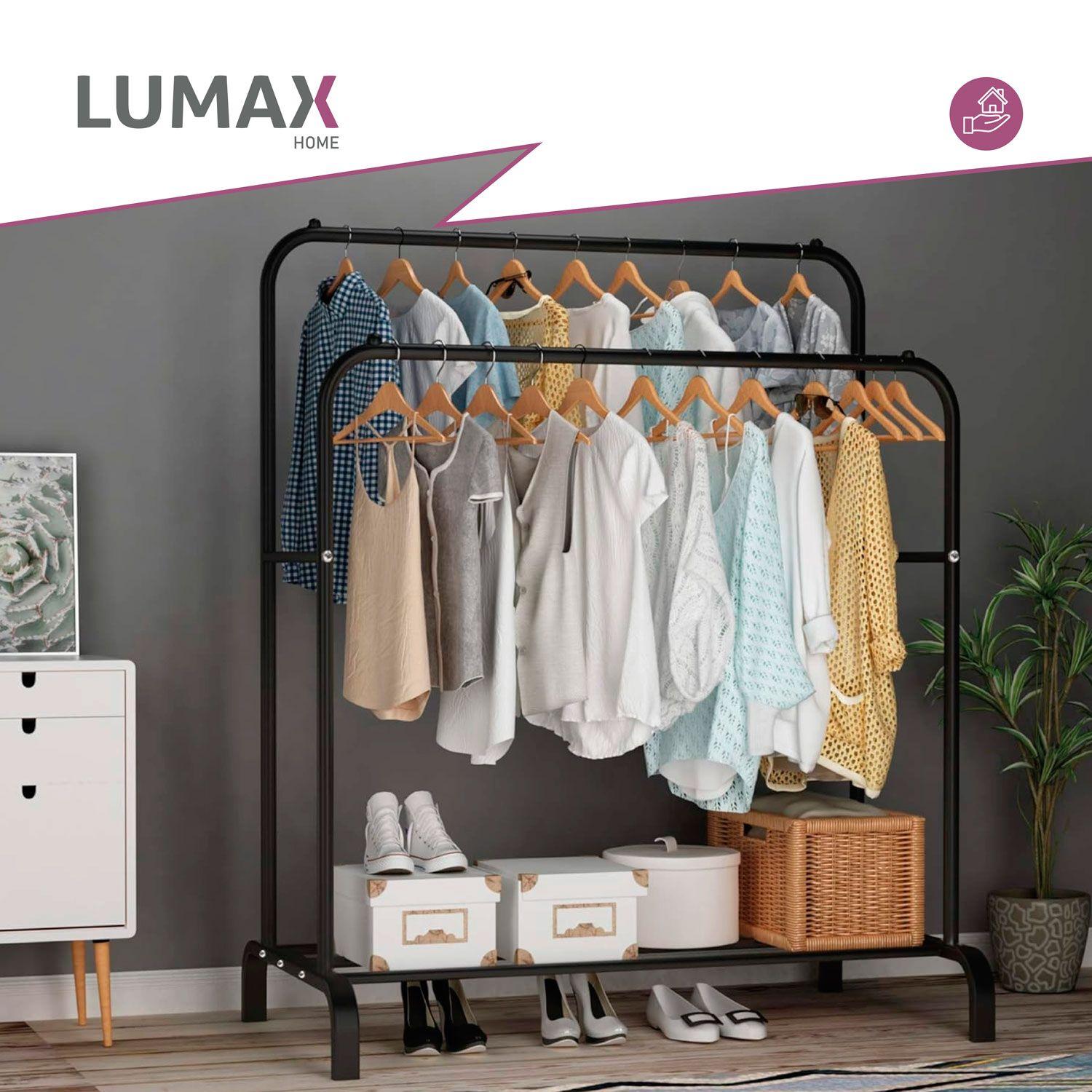 Perchero Organizador de Ropa Closet Hogar de Metal-3