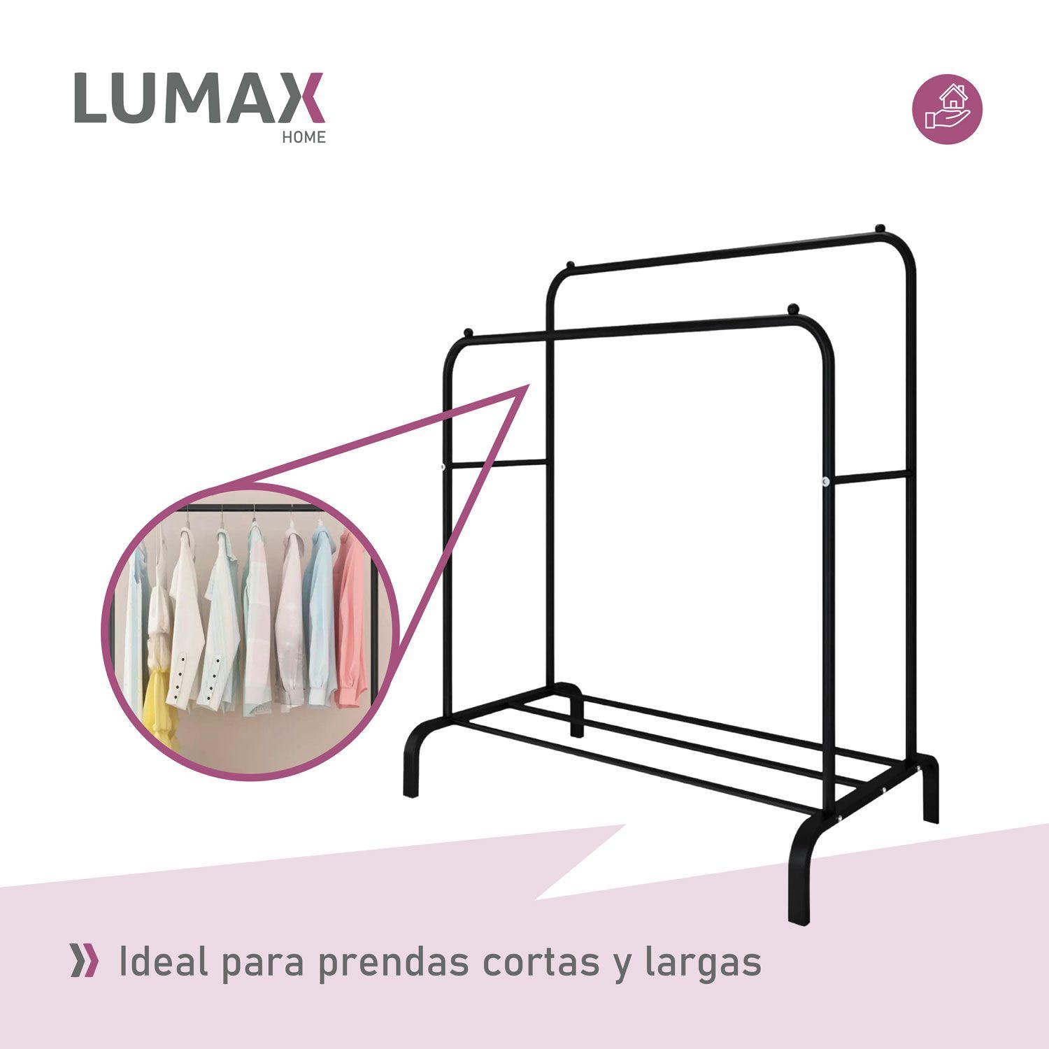 Perchero Organizador de Ropa Closet Hogar de Metal-5